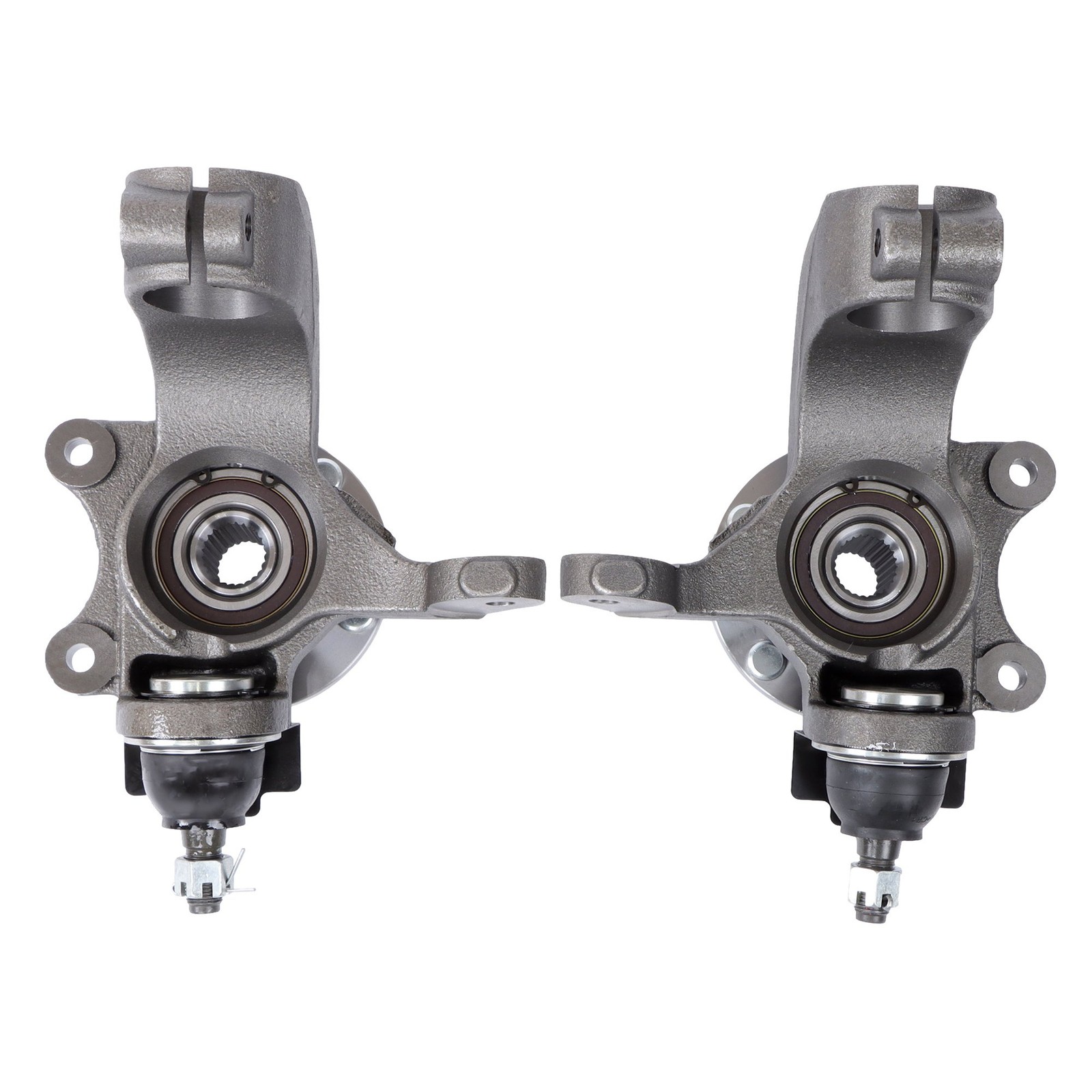 Front Steering Knuckles Wheel Hub Bearings For Ford Transit Connect 2010-2013