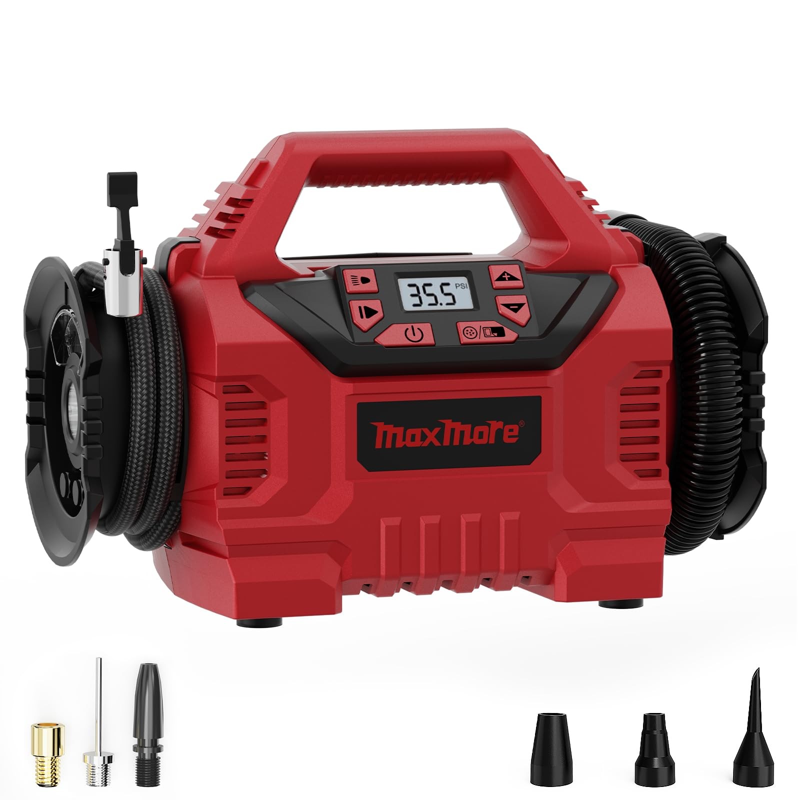Portable Tire Inflator/deflator with Milwaukee 18V Battery (Tool Only),160 PS...