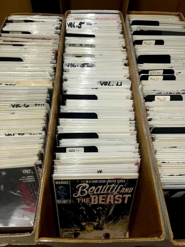 COMIC BOOK LOT (50 COMICS) | VARIETY/ASSORTMENT | MARVEL, DC