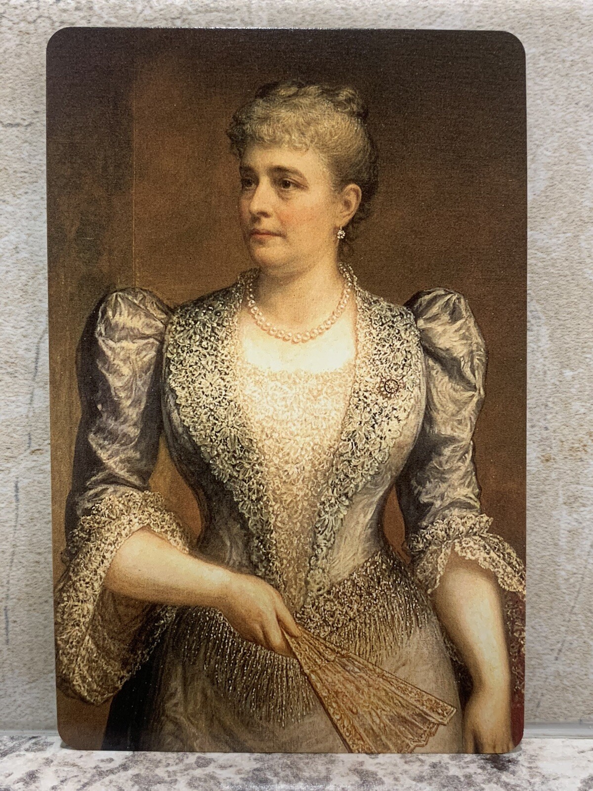 (Fax-Pax) First - Ladies CAROLINE LAVINIA SCOTT HARRISON (Fact Card)