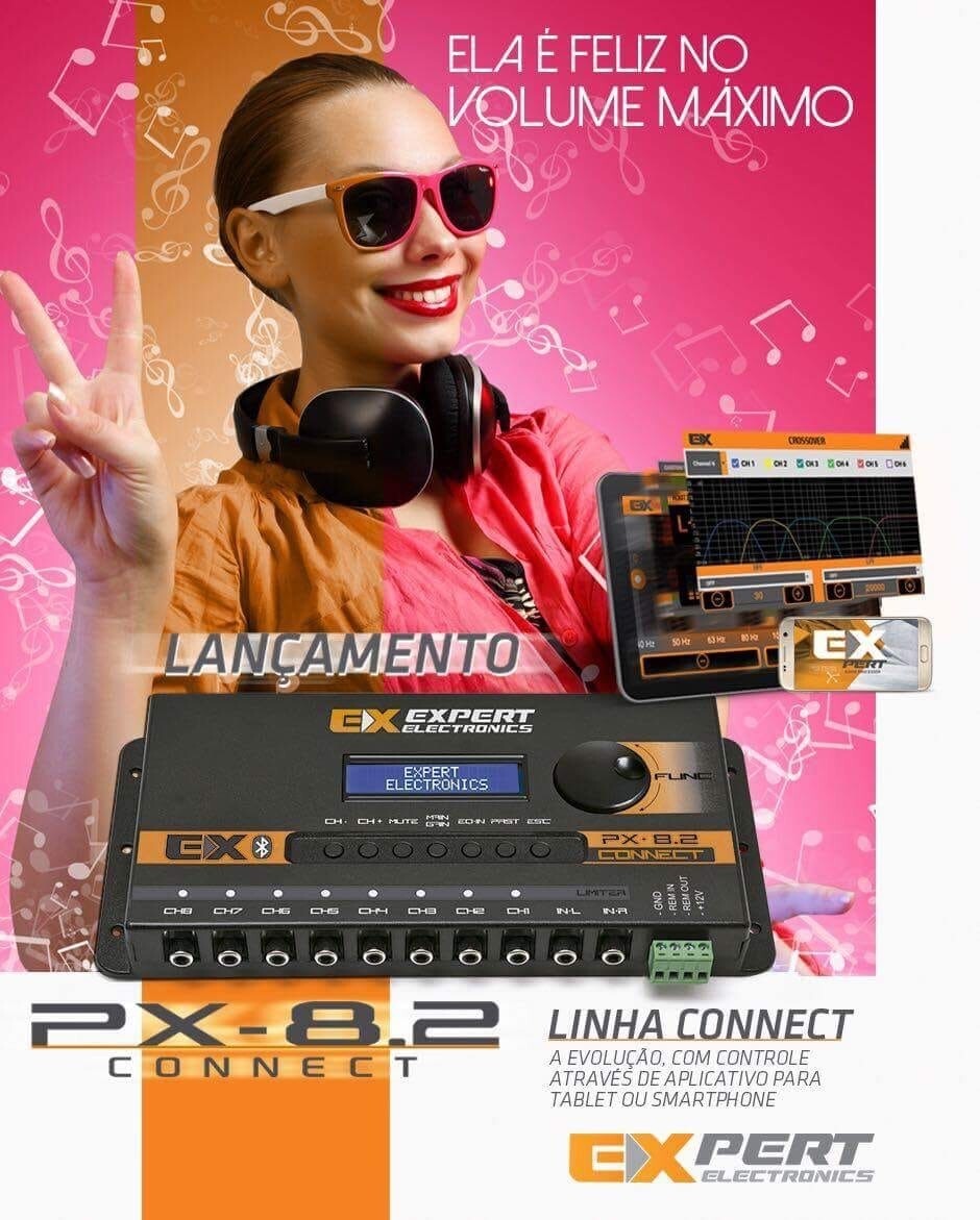 Expert PX8.2 Connect Processor Bluetooth Crossover Digital Car Audio