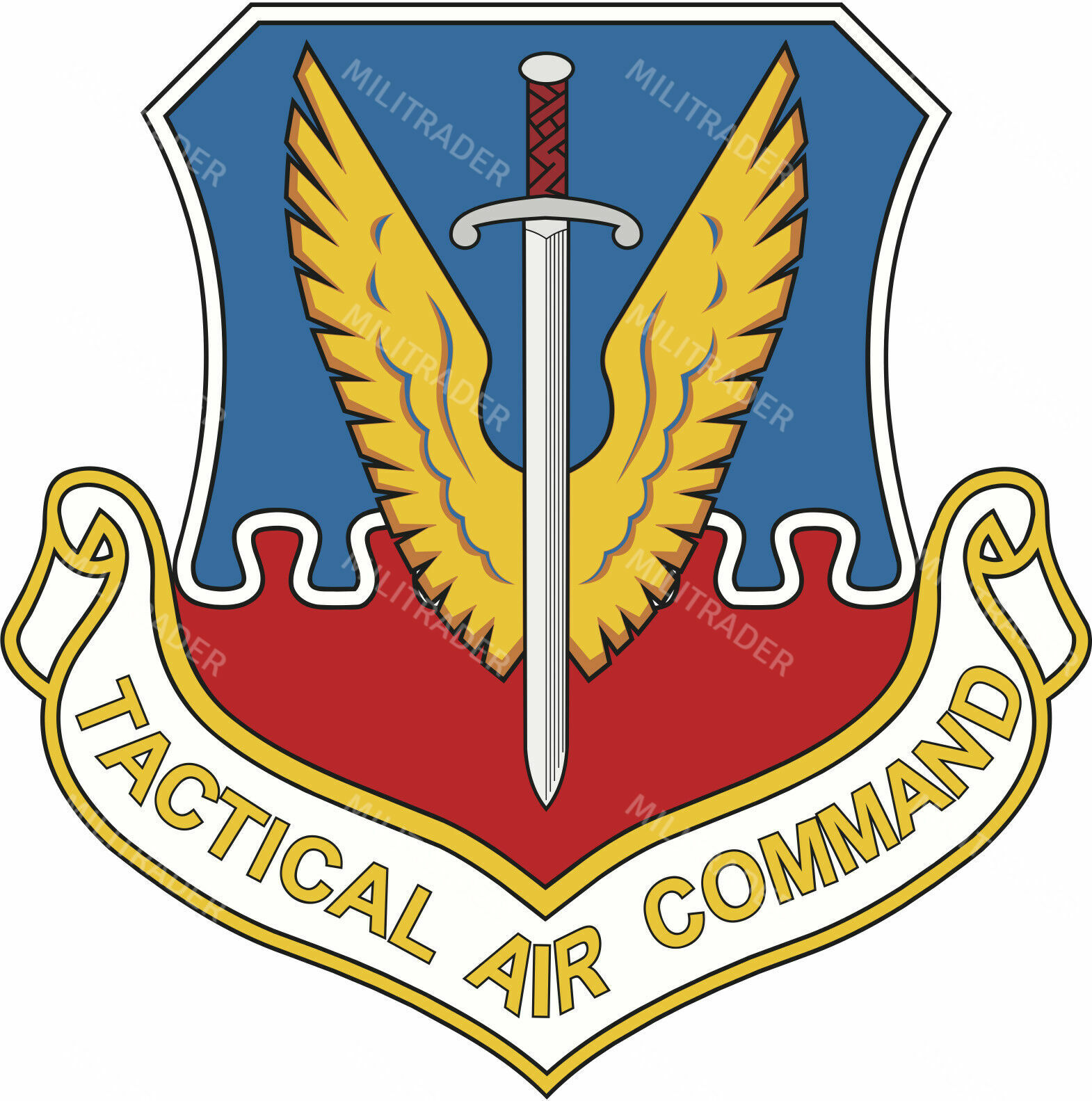 US Air Force Tactical Air Command 2" Decal/Sticker