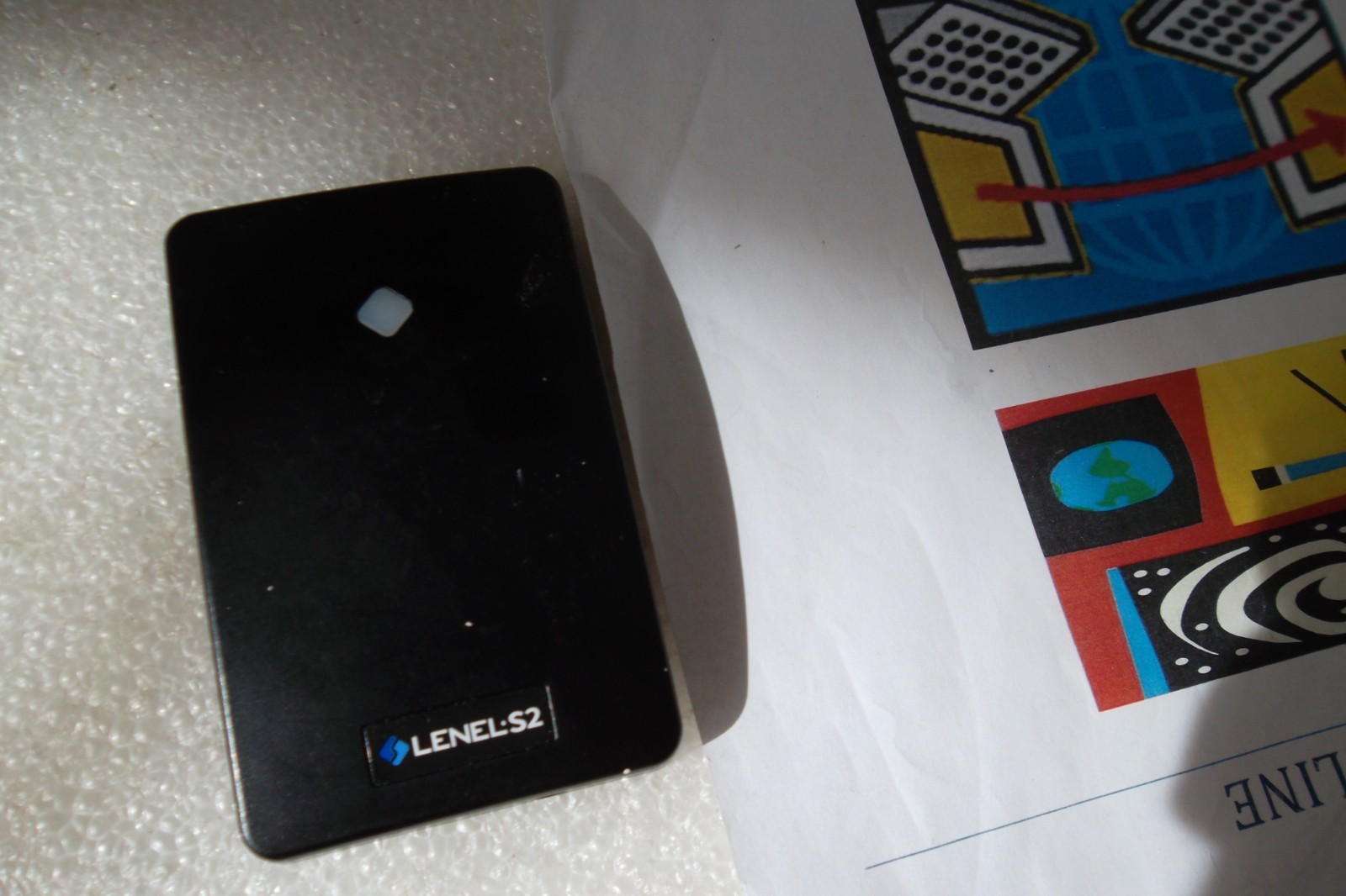 LENEL S2 LNL-R11320-05TB Blue Diamond Mobile S-Gang Card Reader USED Genuine