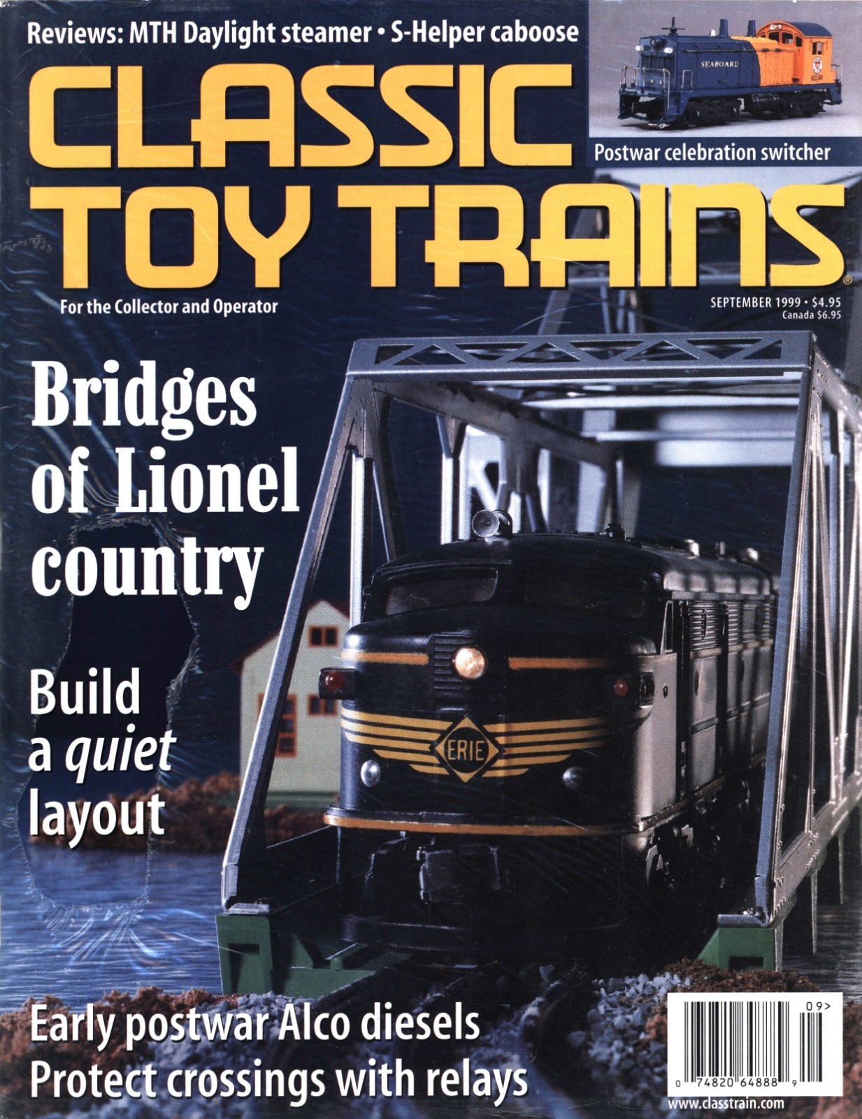 Classic Toy Trains Magazine September 1999 Bridges of Lionel Country