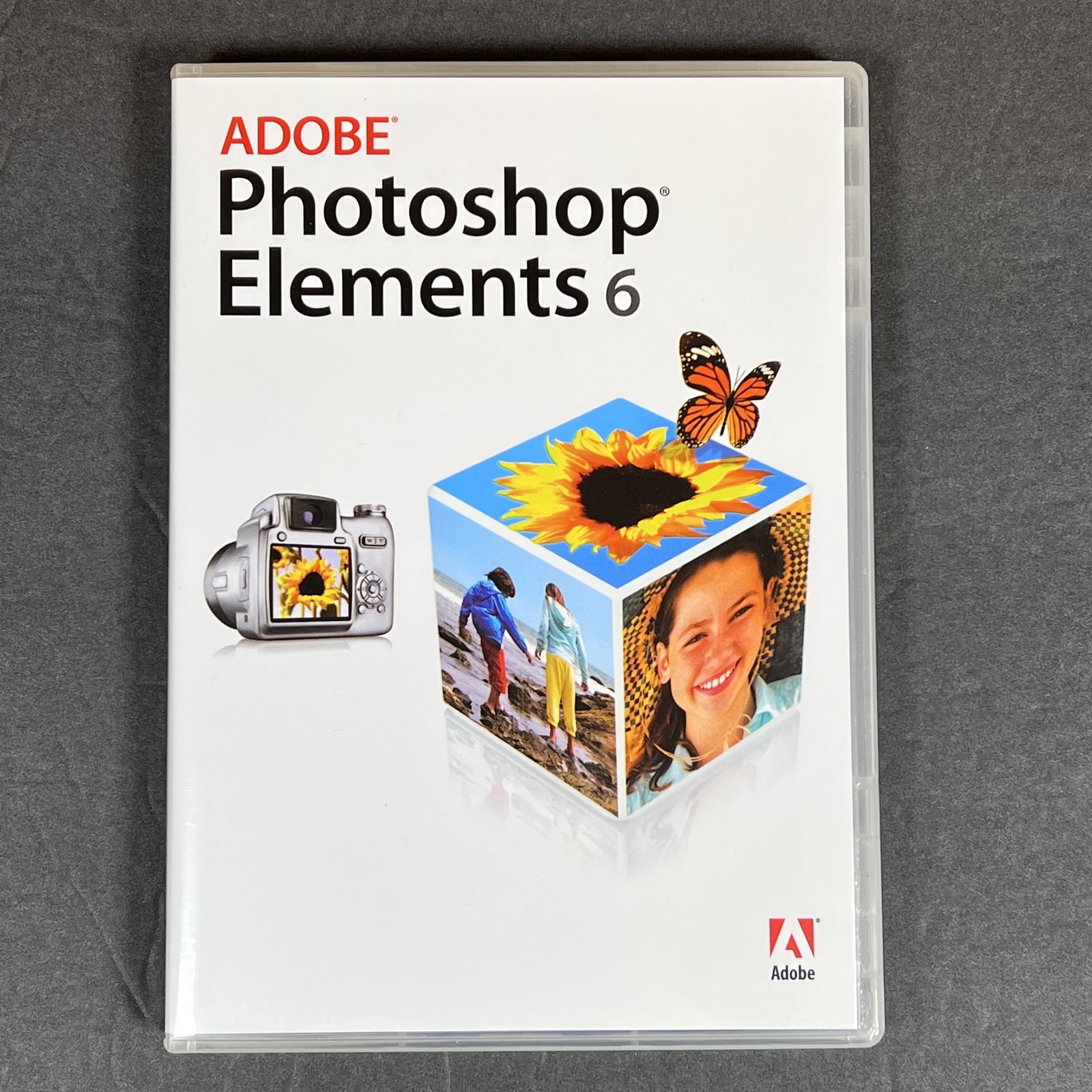 Photoshop Elements 6 for Windows CD-ROM Photo Editing Software
