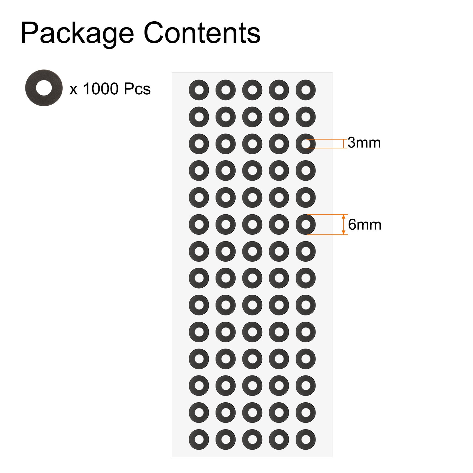 1000Pcs 3D Scanner Markers 3mm for 3D Scanner, 3D Tracking Dots
