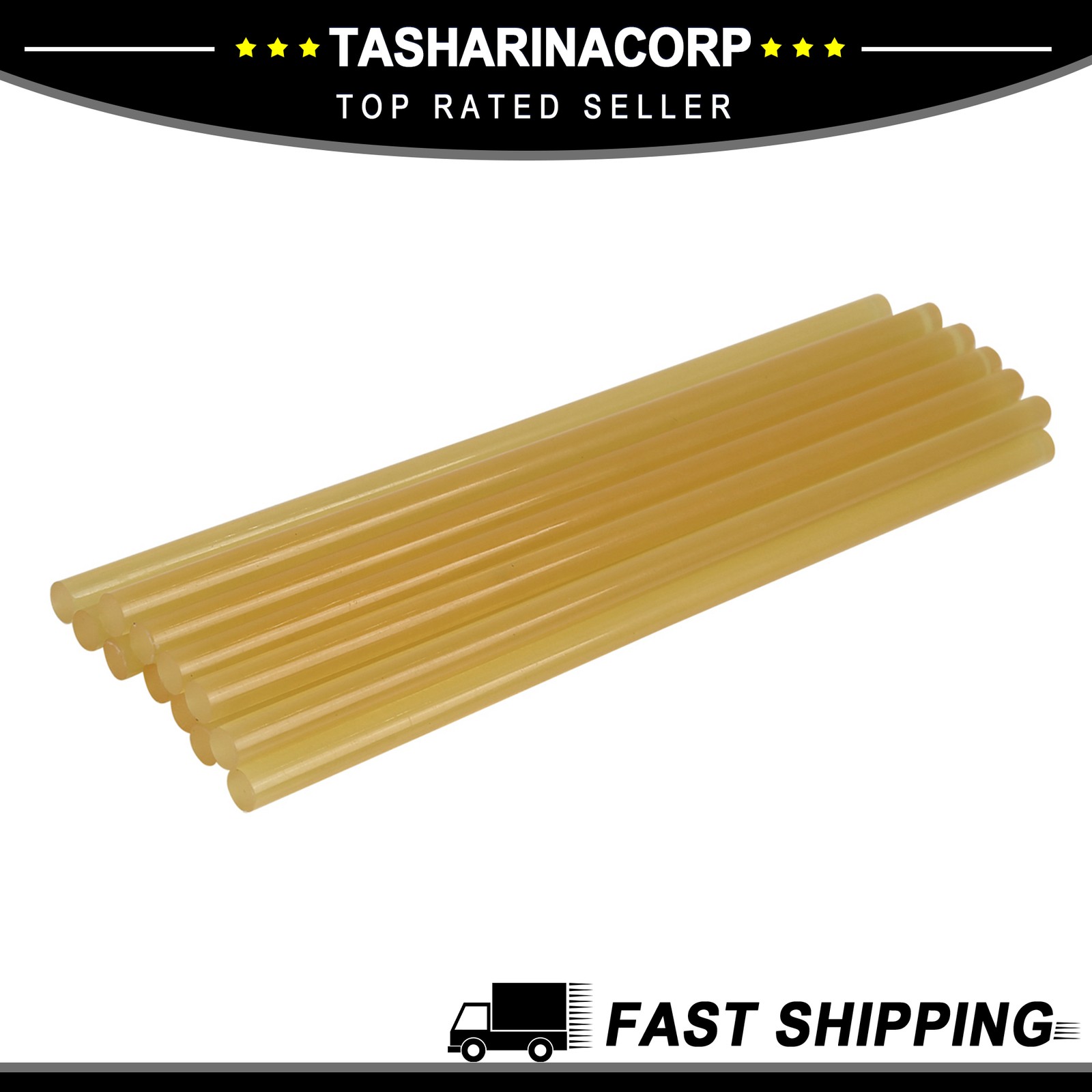 12pcs 7mm x 200mm Yellow Hot Melt Glue Sticks Paintless Dent Repair for Car