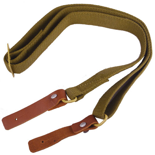 SKS Tactical Two Point Sling with Strip Tan