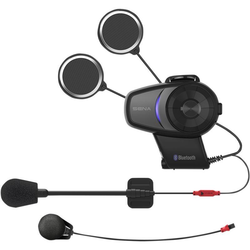 SENA 10S Motorcycle Bluetooth Communication Systems Single Pack