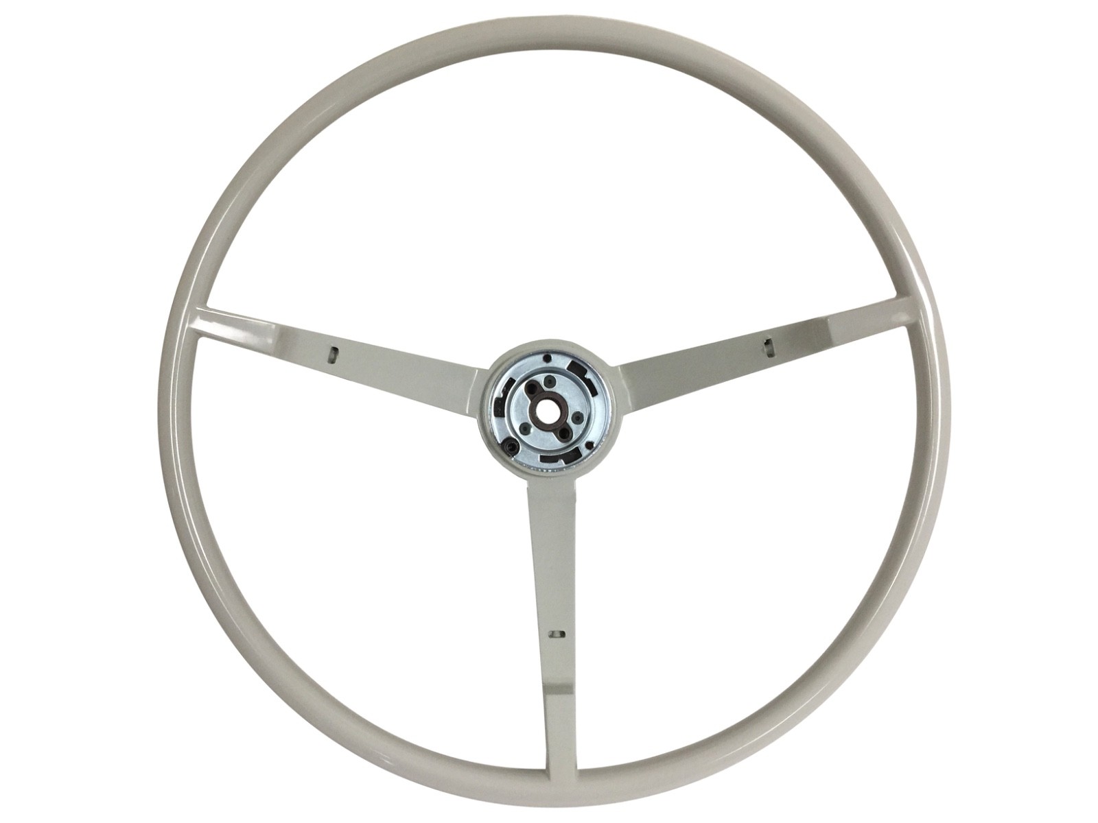 1964.5 Mustang / 1963-64 Falcon White Steering Wheel, Generator