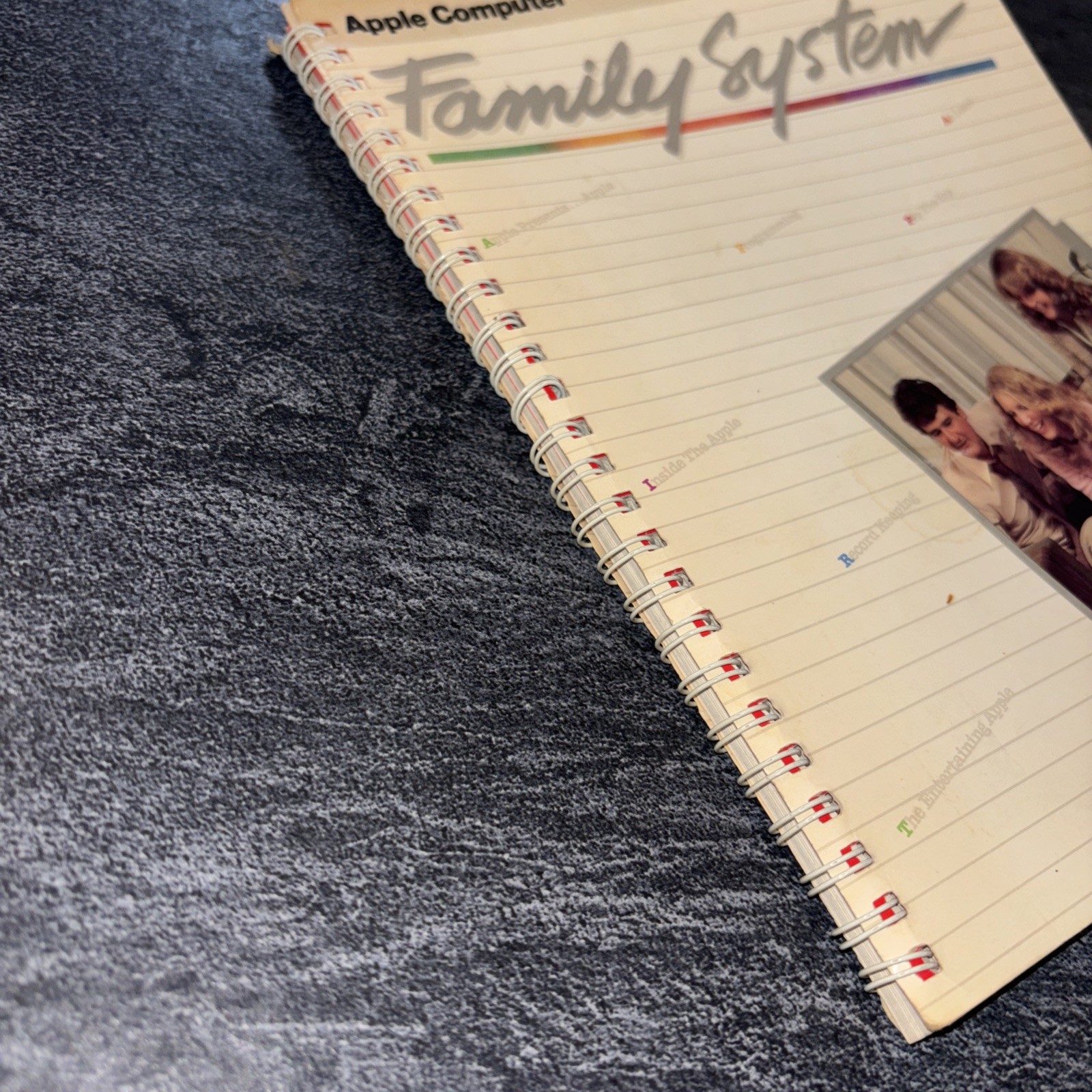 Apple Computer Family System Owner's / Reference Setup Guide 1981 #R
