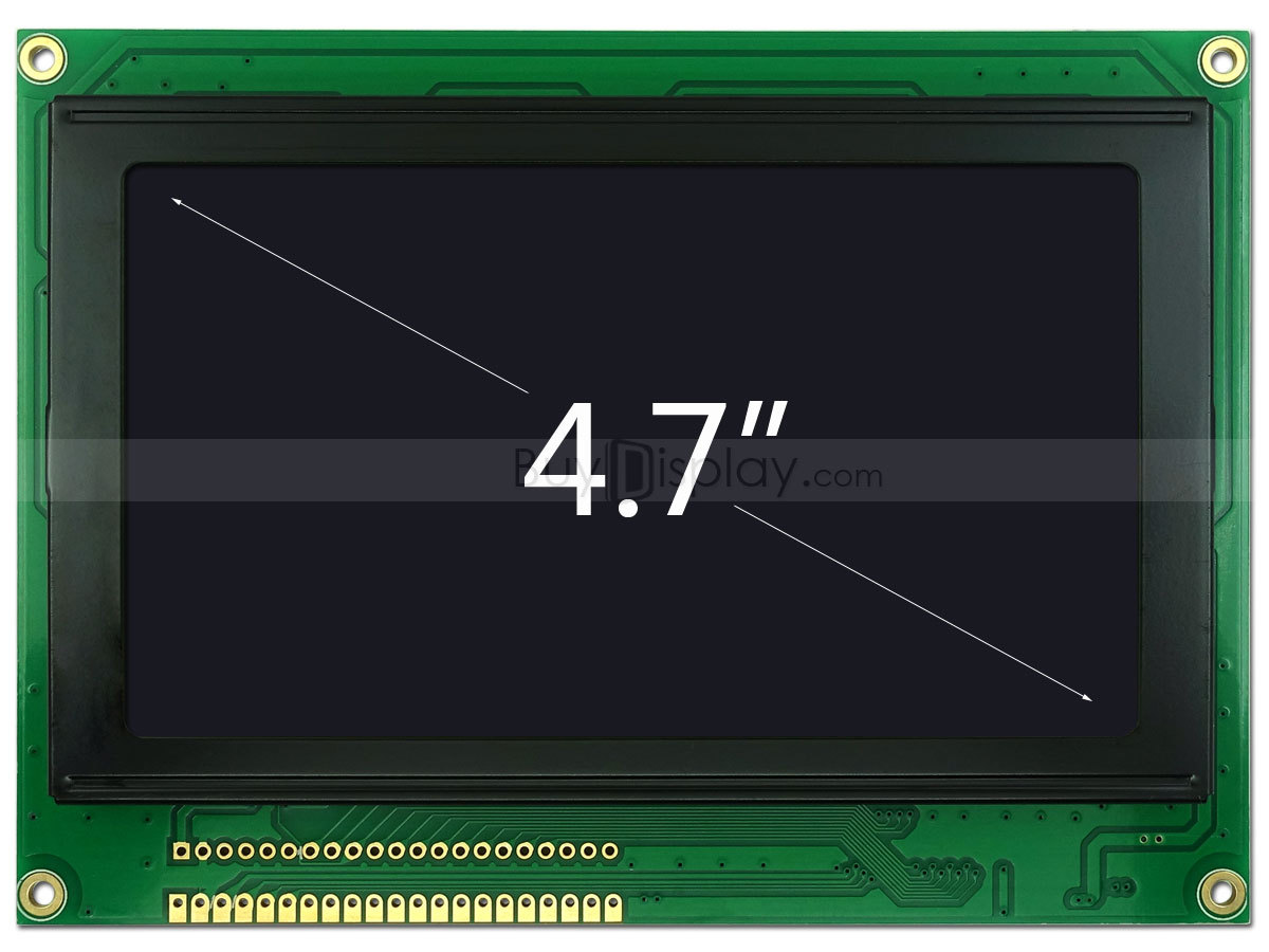 240x128 Graphic LCD Module Display,RA6963,T6963 Controller,Optional Touch Panel