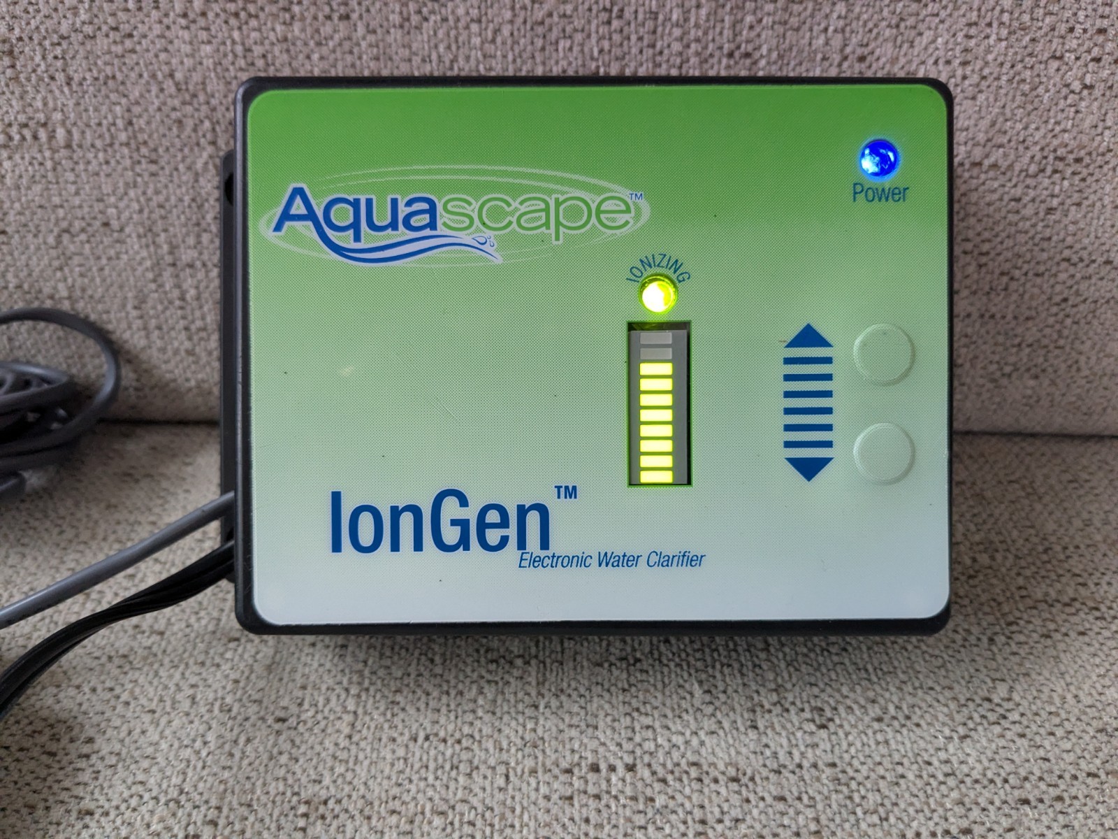 Aquascape IonGen System • Electronic Water Clarifier Control Panel | Algae