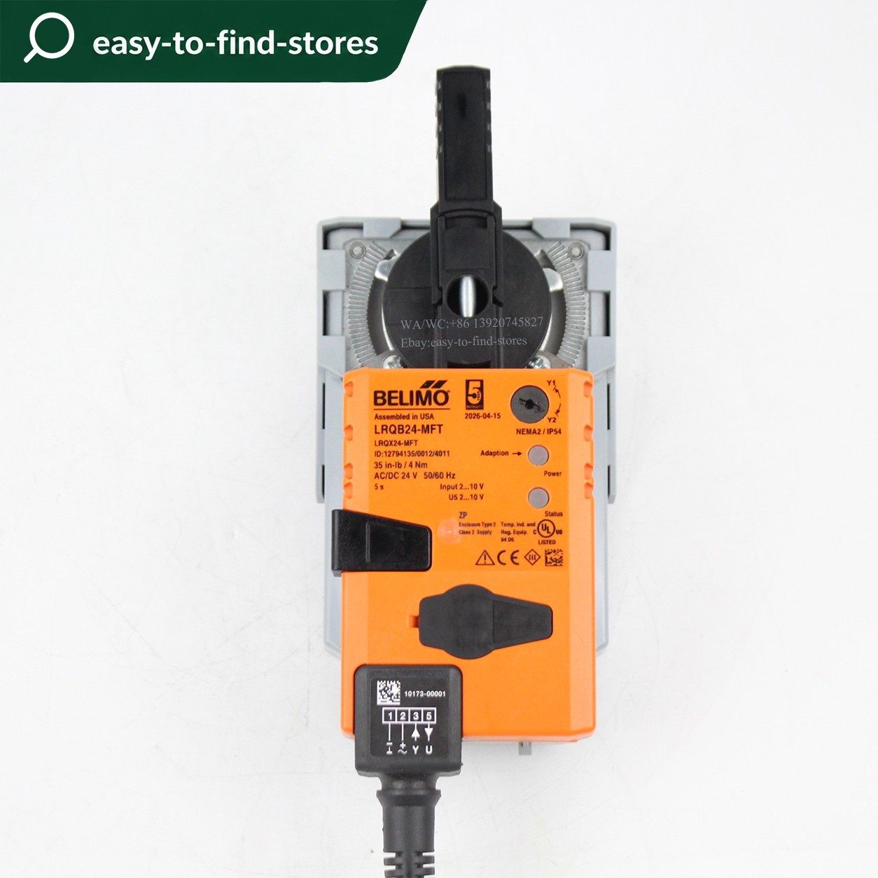 Belimo LRQB24-MFT Rotary Actuator AC/DC24V Modulating MFT For Ball Valve