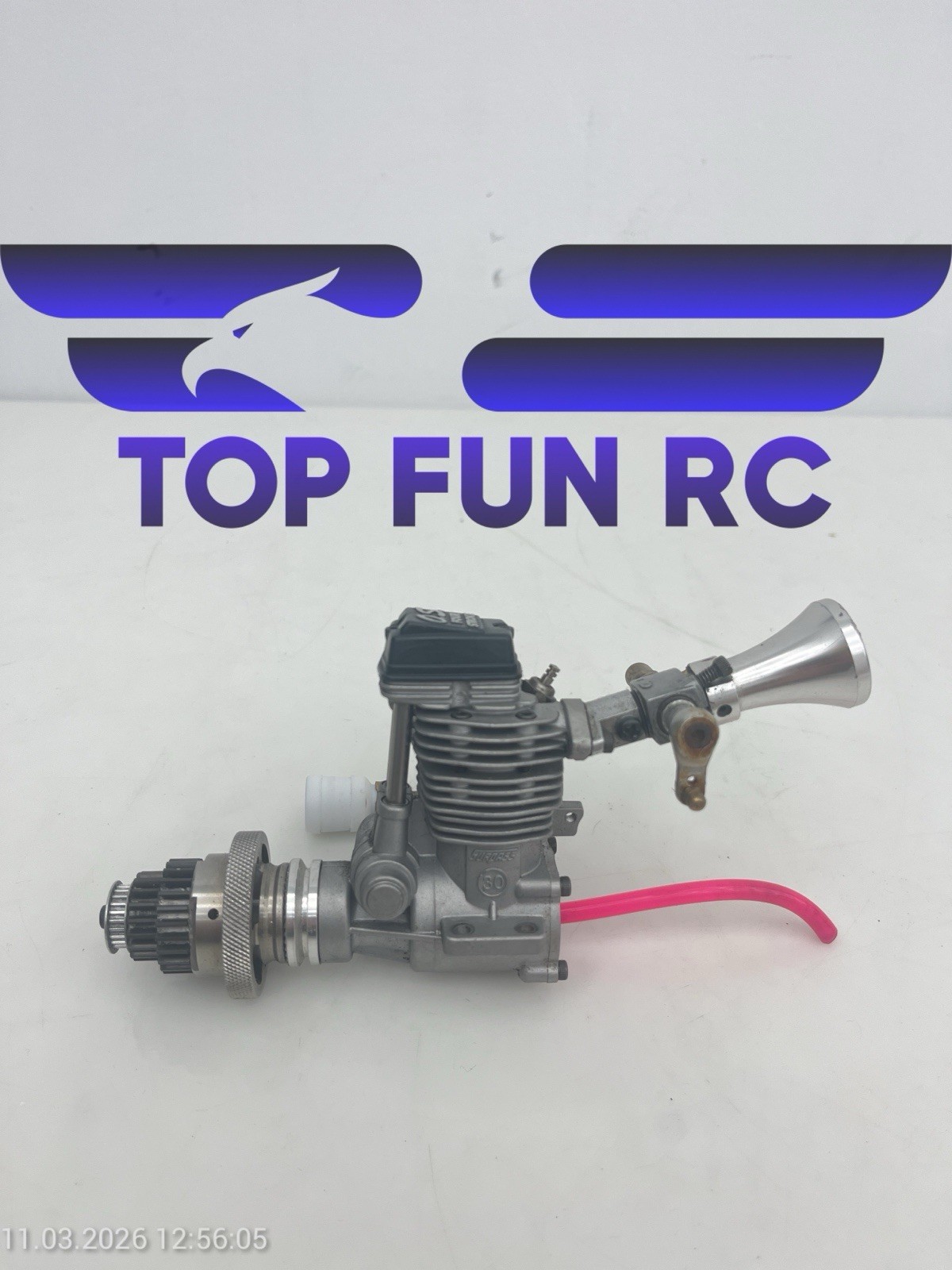 O.S. ENGINE RADIO-CONTROLLED CAR ENGINE FS 30S (3300) CONVERSION FOR CARS