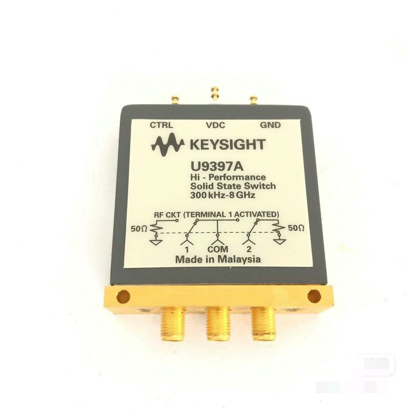 HPAGILENTKeysight U9397A FET Solid State Switch, 300kHz-8GHz, SPDT U9397A