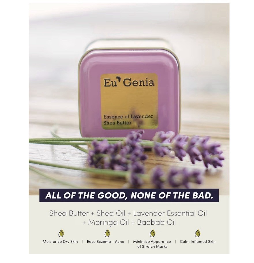 Eu’Genia Lavender Pure Shea Butter Everyday Formula 2pc Set
