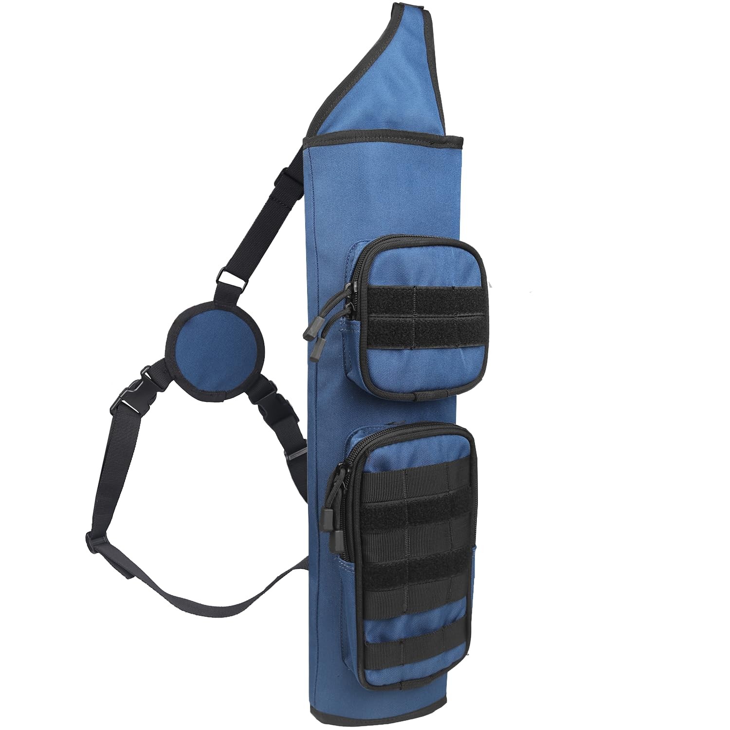 KRATARC Archery Back Arrows Quiver Bag with Molle System and Pockets for Hunt...