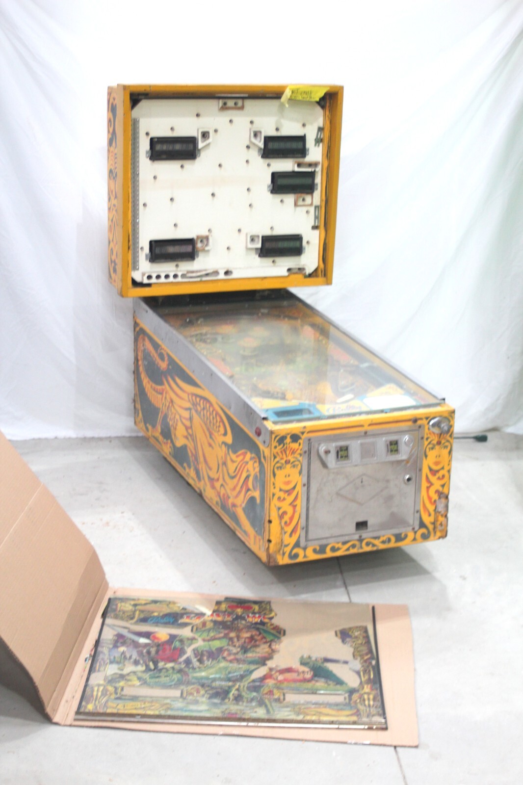 1978 BALLY LOST WORLD Pinball Machine- Restoration Project