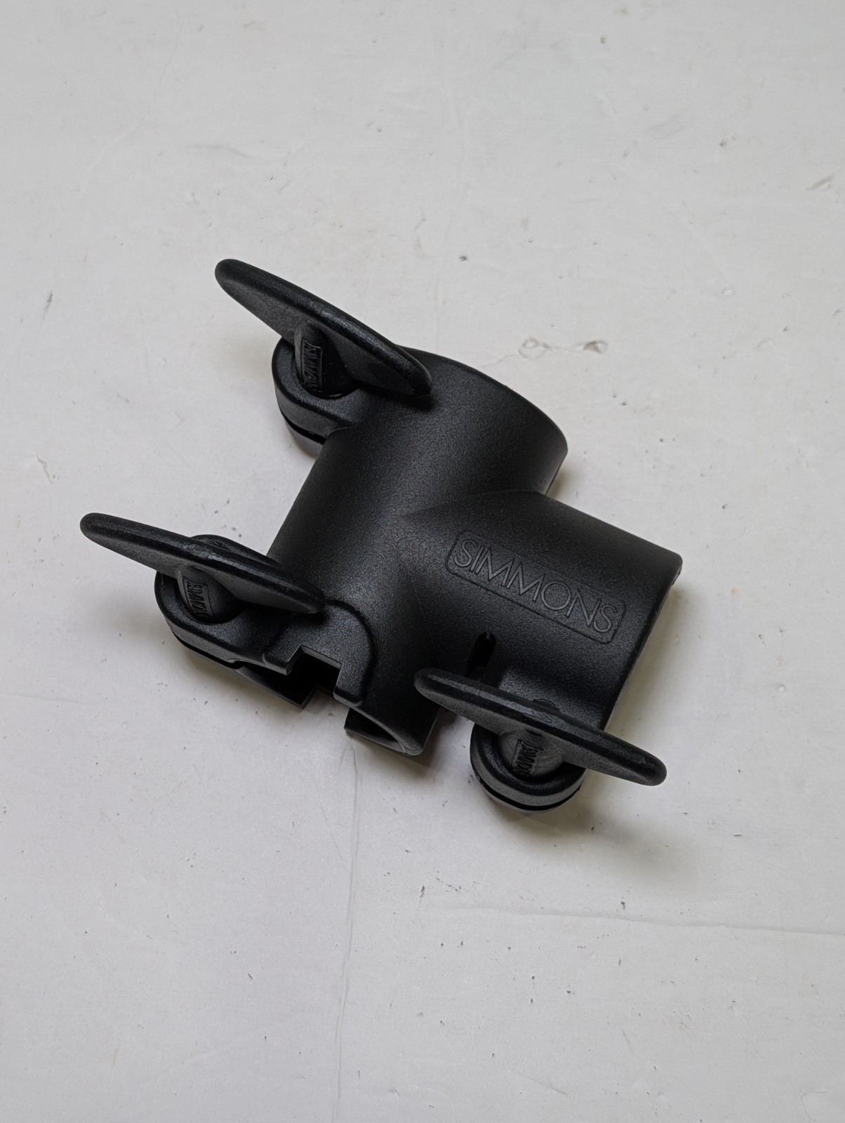 Simmons Electronic Drum Set T Clamp Joint Connector Black Alesis