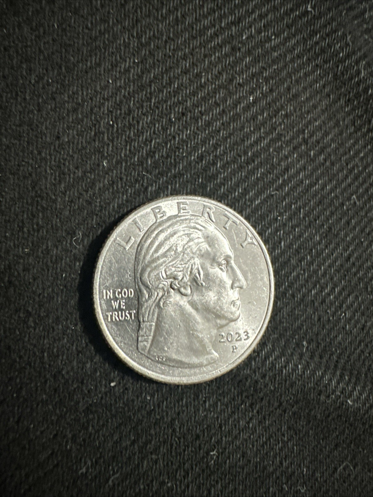 "Rare" Jovita Idar Quarter 2023 P mint Error Coin Reading "In Cod We Trust"