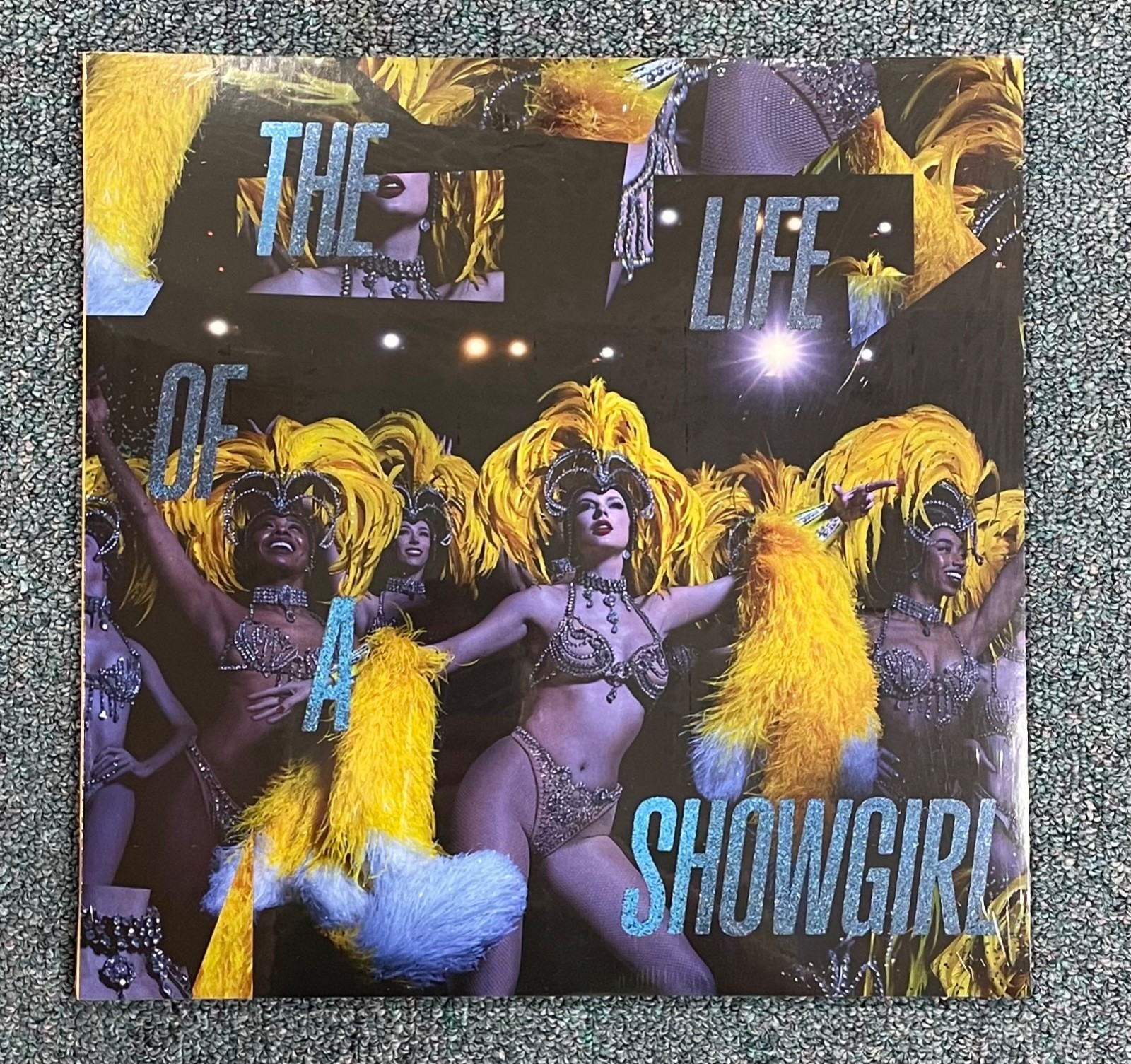 NEW The Life of a Showgirl Baby That's Show Business Lakeside Beach Blue Vinyl
