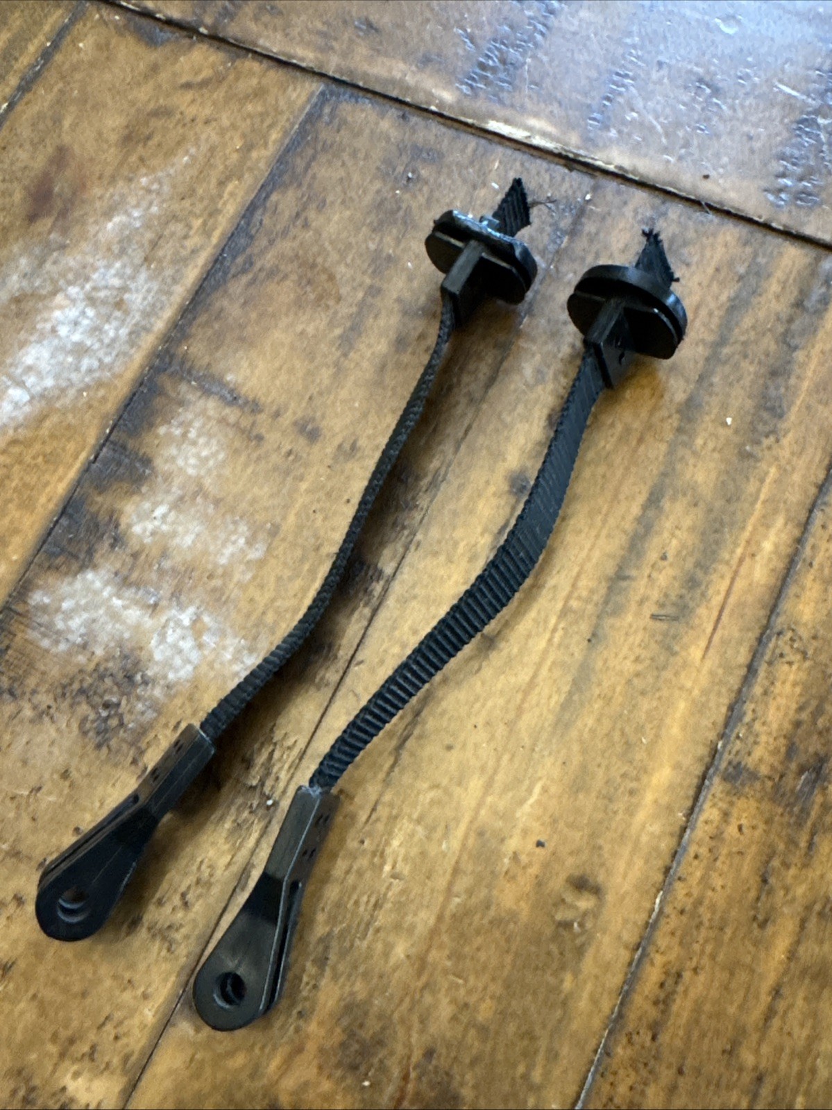 x2 OEM BMW E30 M3 325 E28 Glove Box Joint Link Glovebox Strap Straps Without Pin
