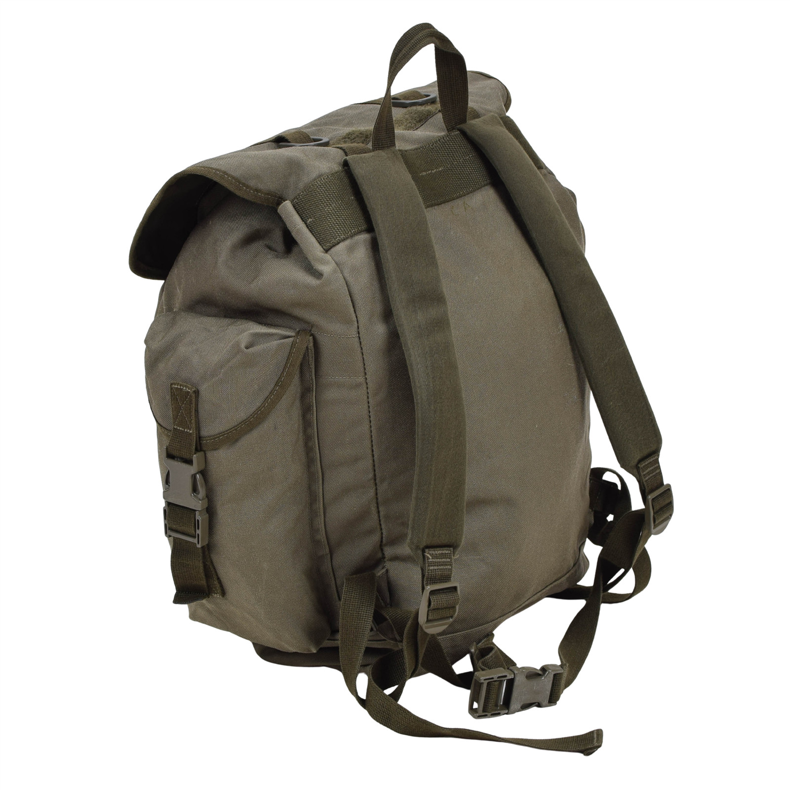 Original German Military 35L Mountain Backpack Durable Multiple Pockets Olive