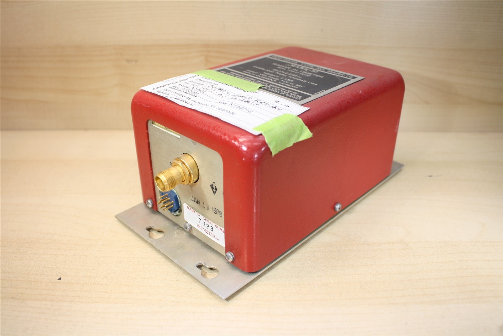 Bonzer Mark-10 Radar Altimeter 104-0112-00
