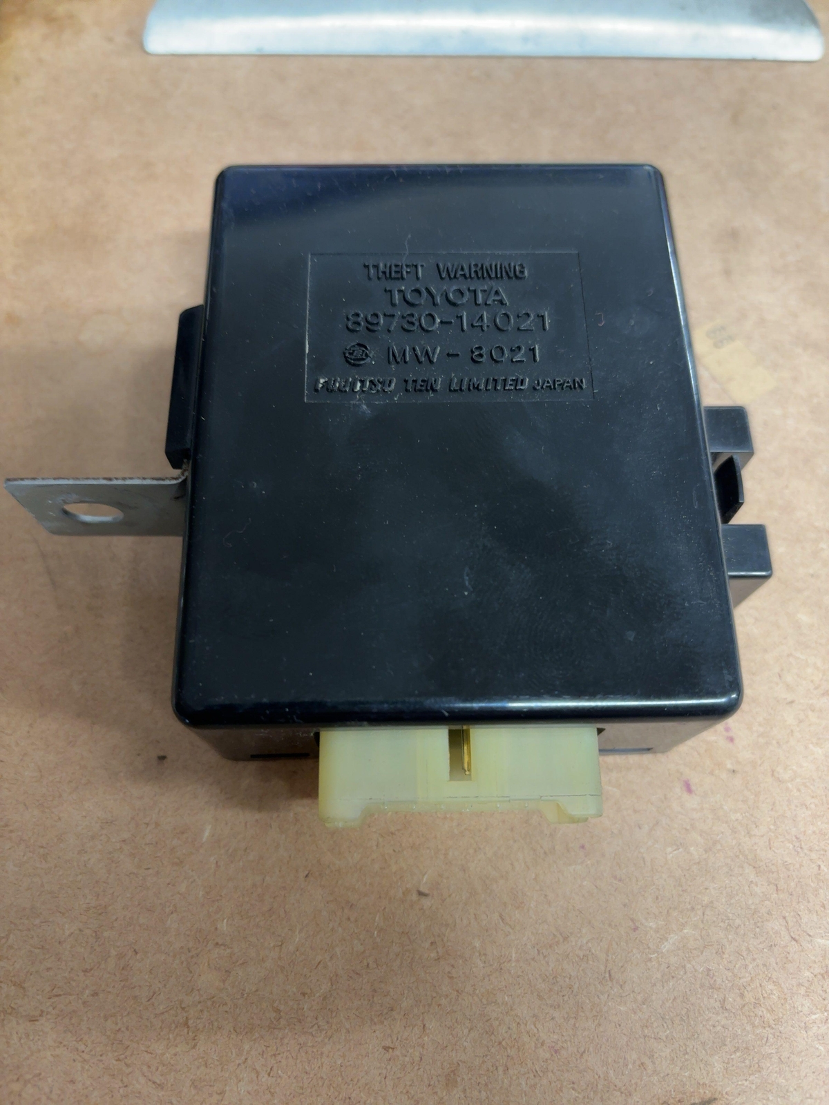 86-92 TOYOTA SUPRA Alarm Theft Warning Module 89730-14021