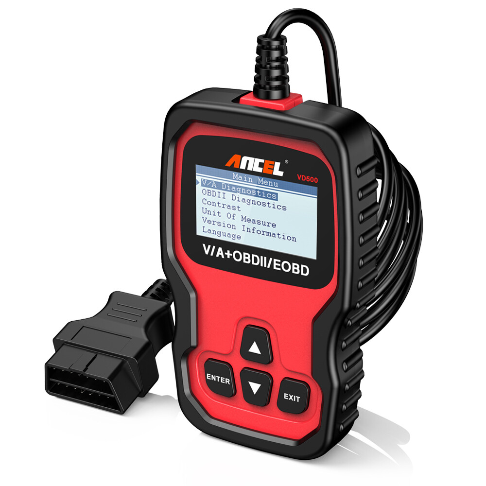 ANCEL VD500-US OBD2 Scanner Code Reader ABS SRS EPB Oil Diagnostic Tool For VW