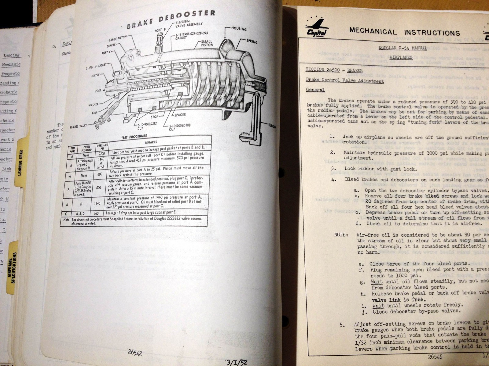 C-54 Skymaster Maintenance Manual aka DC-4