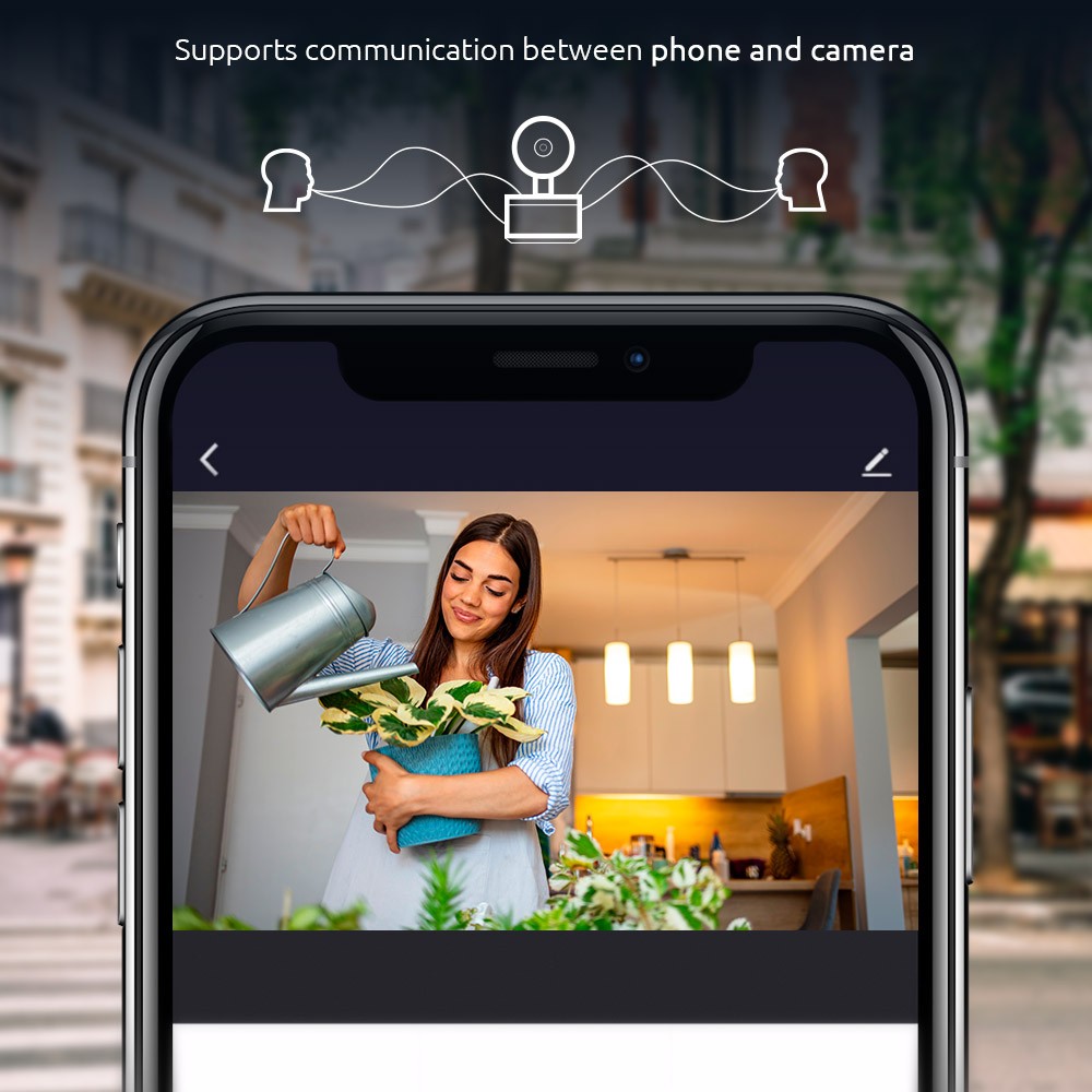 NexxtHome Smart Wi-Fi Indoor 2K PTZ Security Camera