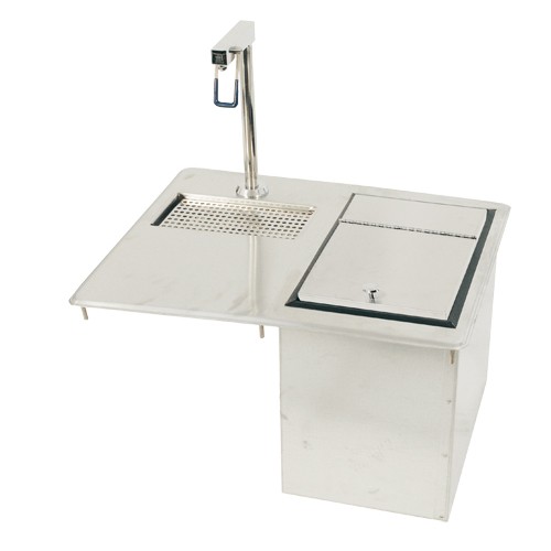 Advance Tabco D24WSIBL DropIn Glass Filler Station w/ Ice Bin