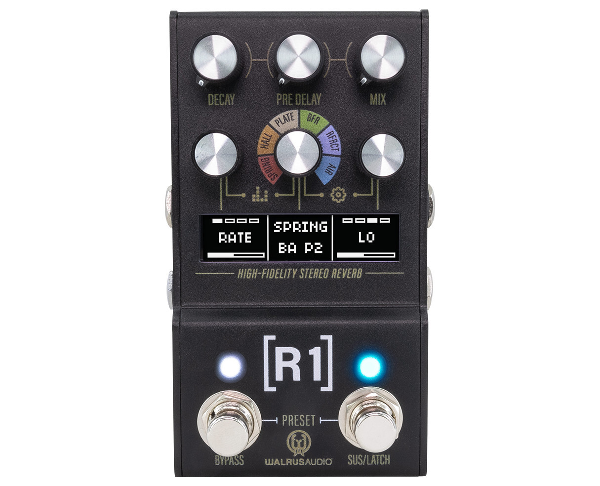 Walrus Audio Mako Series MKII R1 High-Fidelity Reverb Pedal