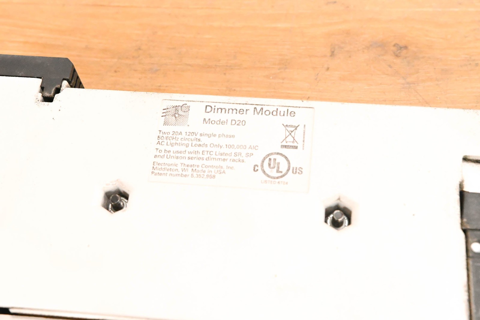 ETC D20 Dual 20A Dimmer Module (PAIR) CG01Y3F