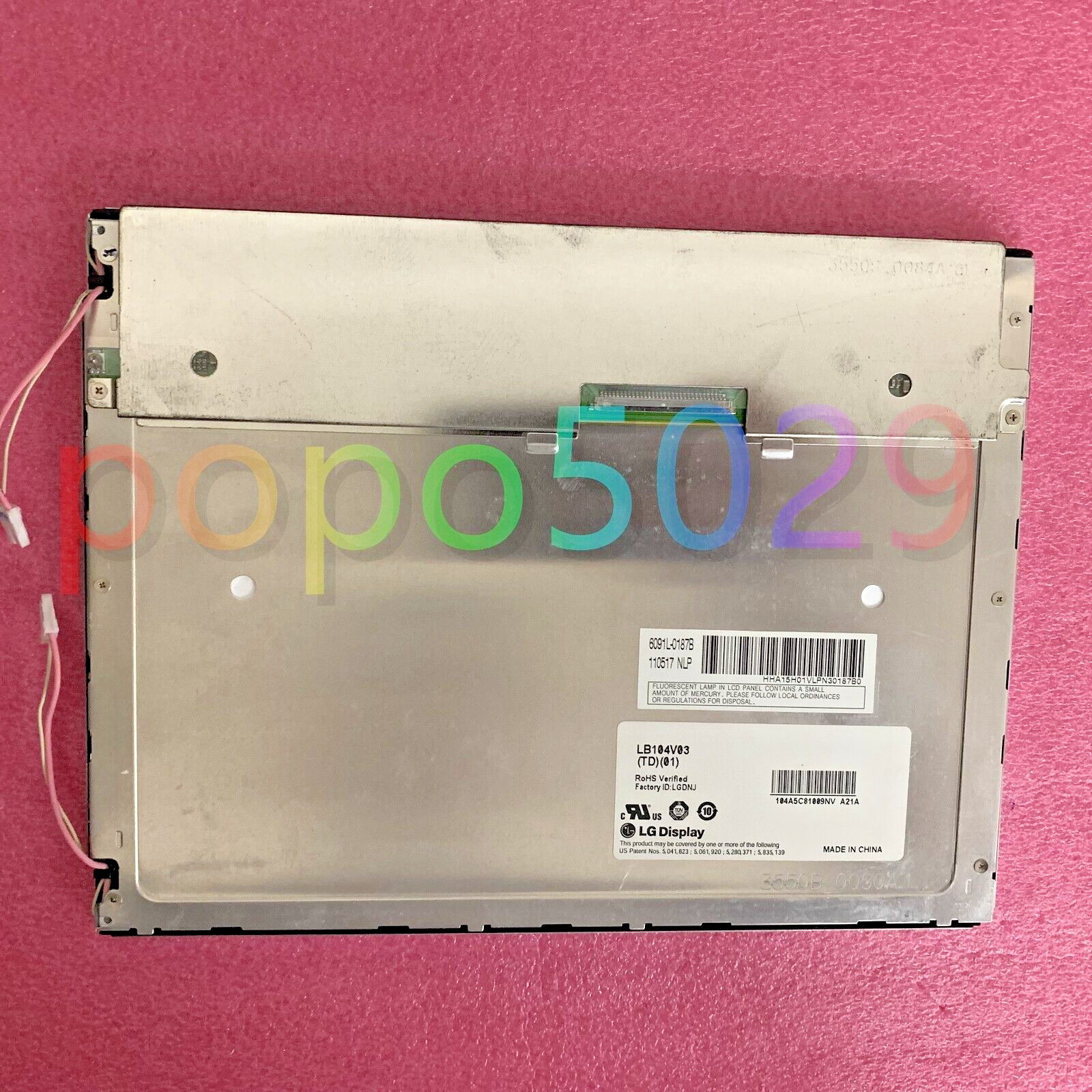 LB104V03-TD01  original industrial display LCD screen  10.4-inch, Fast Shipping
