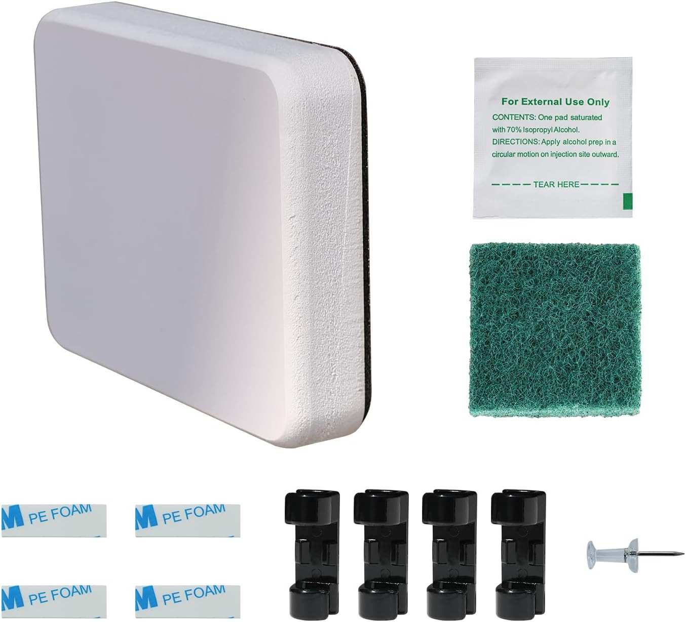 Transducer Mounting Plate, Marine-Grade Mounting Board (64.5"X3.5"X 0.75") | for