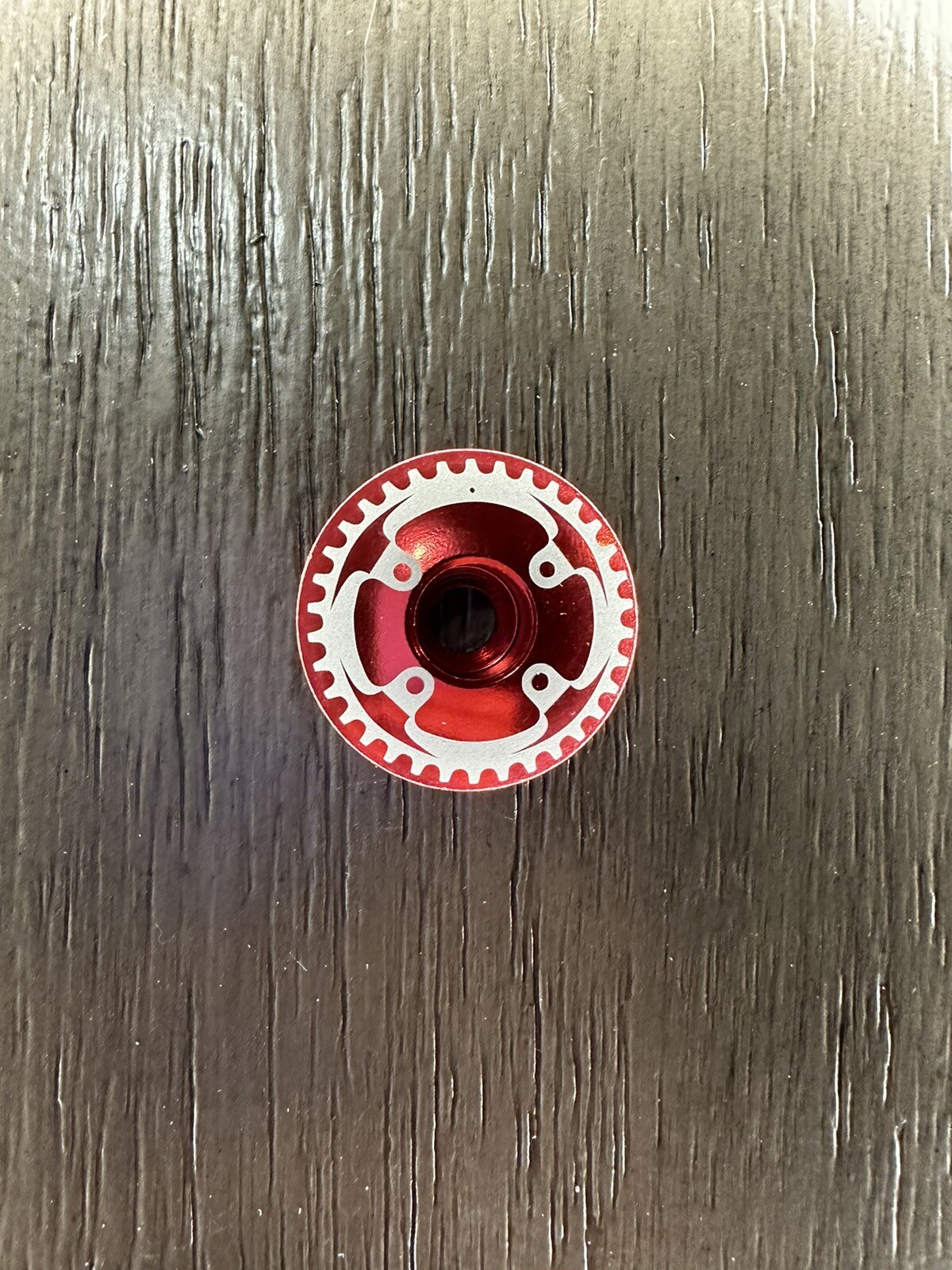 Mountain Bike Chainring Bicycle Headset Top Cap 1 1/8" Stem Ano Red Bike SRAM
