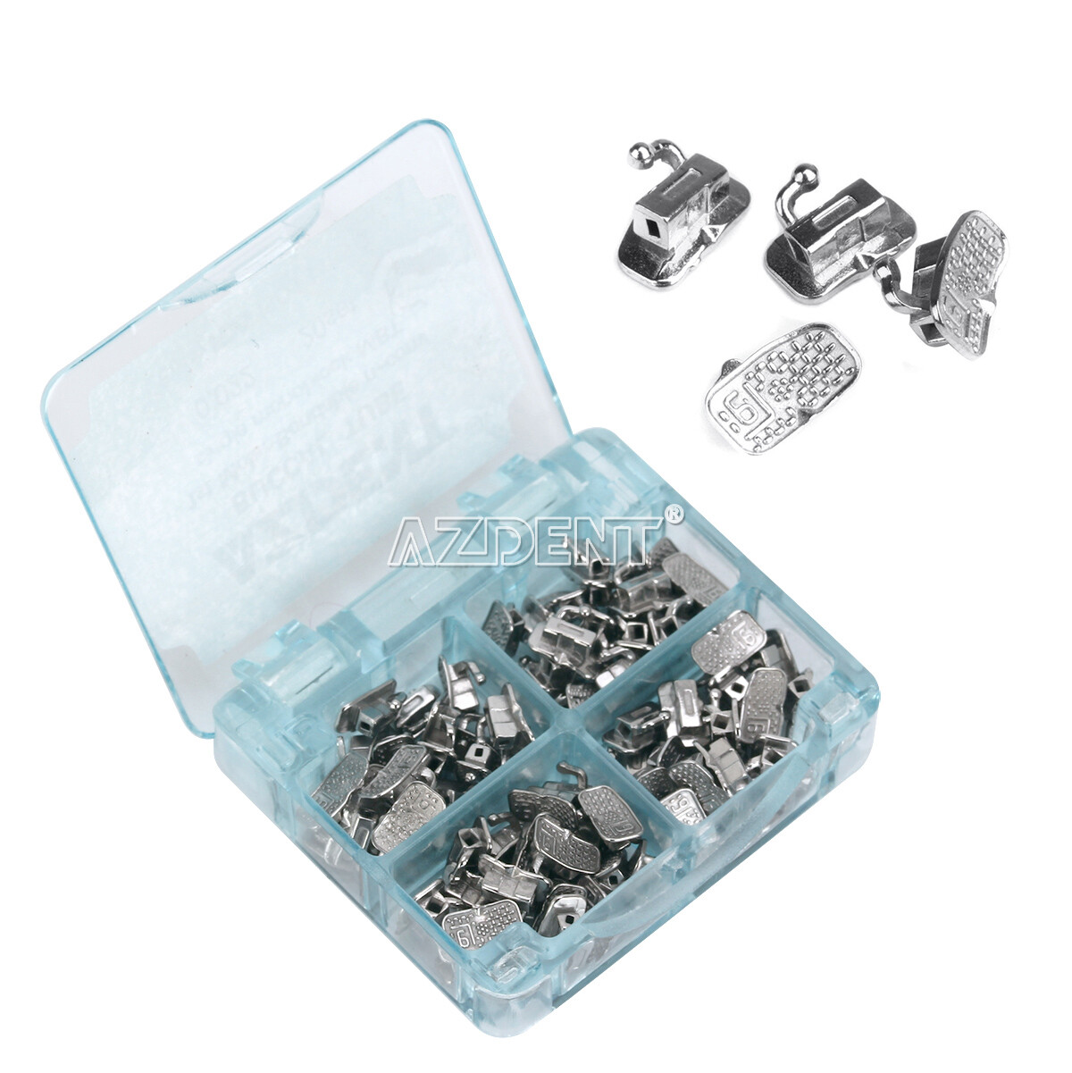 Monobloque Tubos bucales ortodoncia dental Roth MBT 022 1er/2do Molar Adherible