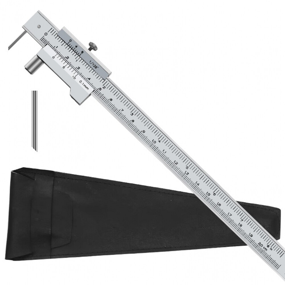 0-200mm Parallel Marking Gauge Vernier CaliperFor Carpenter Scribing Measurement