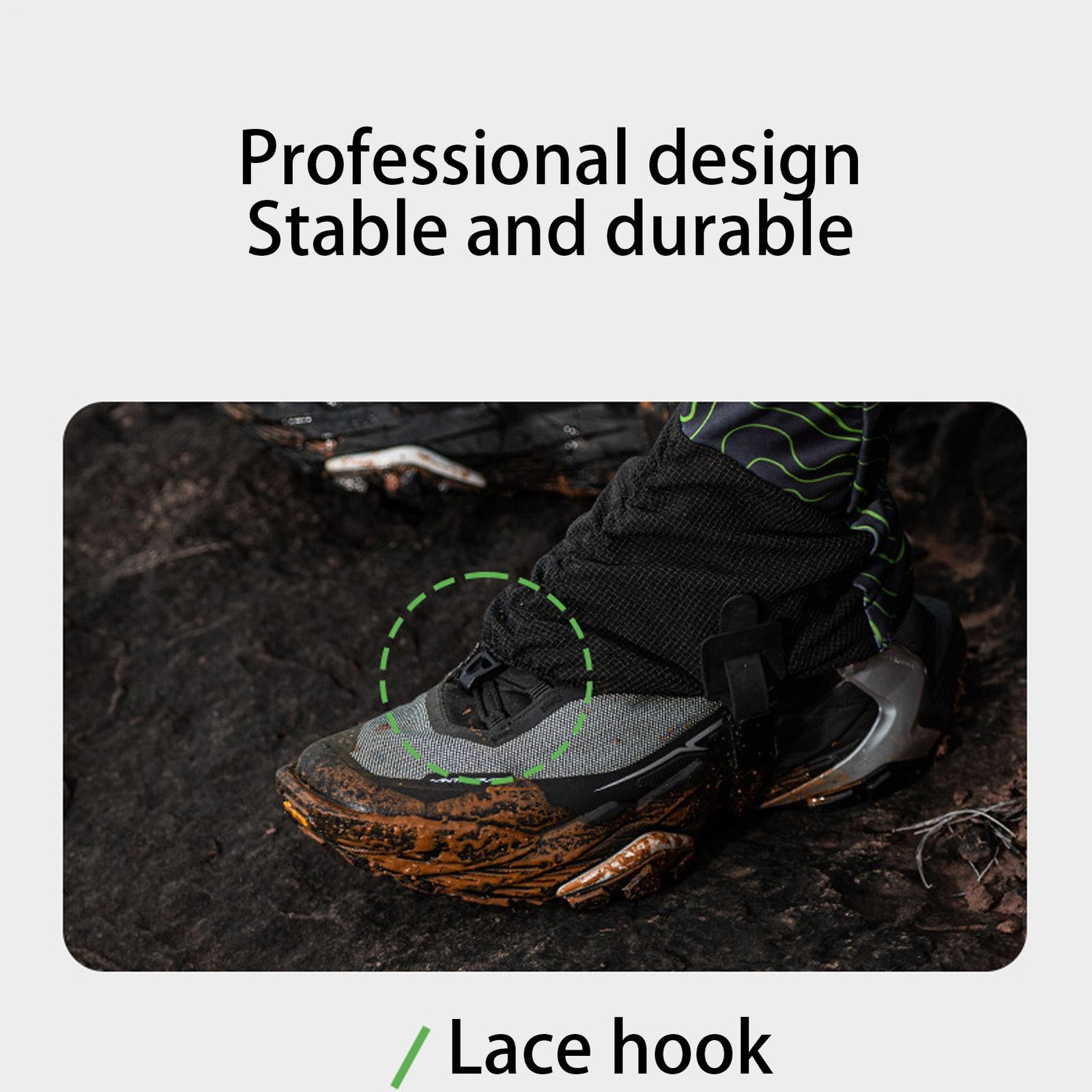 Trail Gaiters Sandproof Breathable Protector 1 Pair Low Shoes Gators For Ideal
