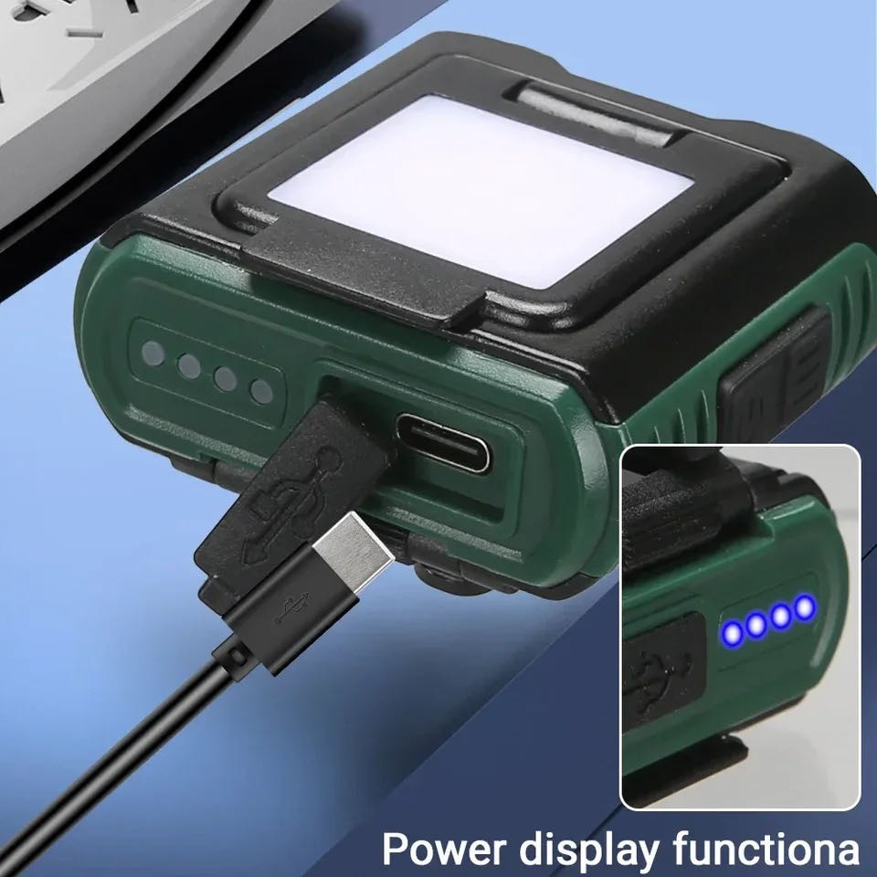 Headlamp Sensor Led Cob Usb Rechargeable Head Flashlight Built-in Battery New