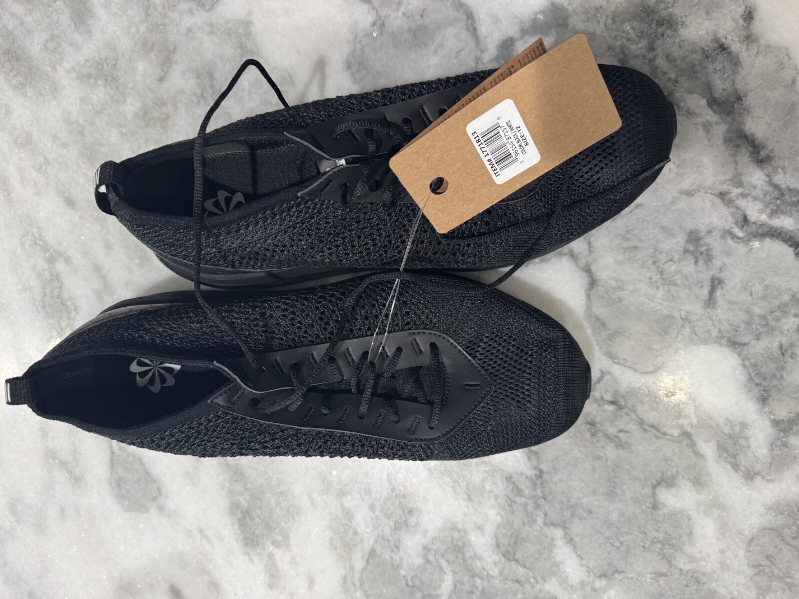 Size 12  - Nike Air Max Flyknit Racer Triple Black
