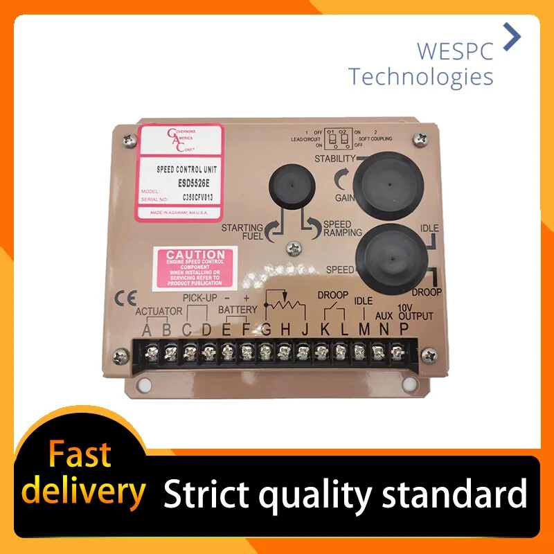 Original ESD5526E Governors Speed Control Unit Switchable droop control Analog