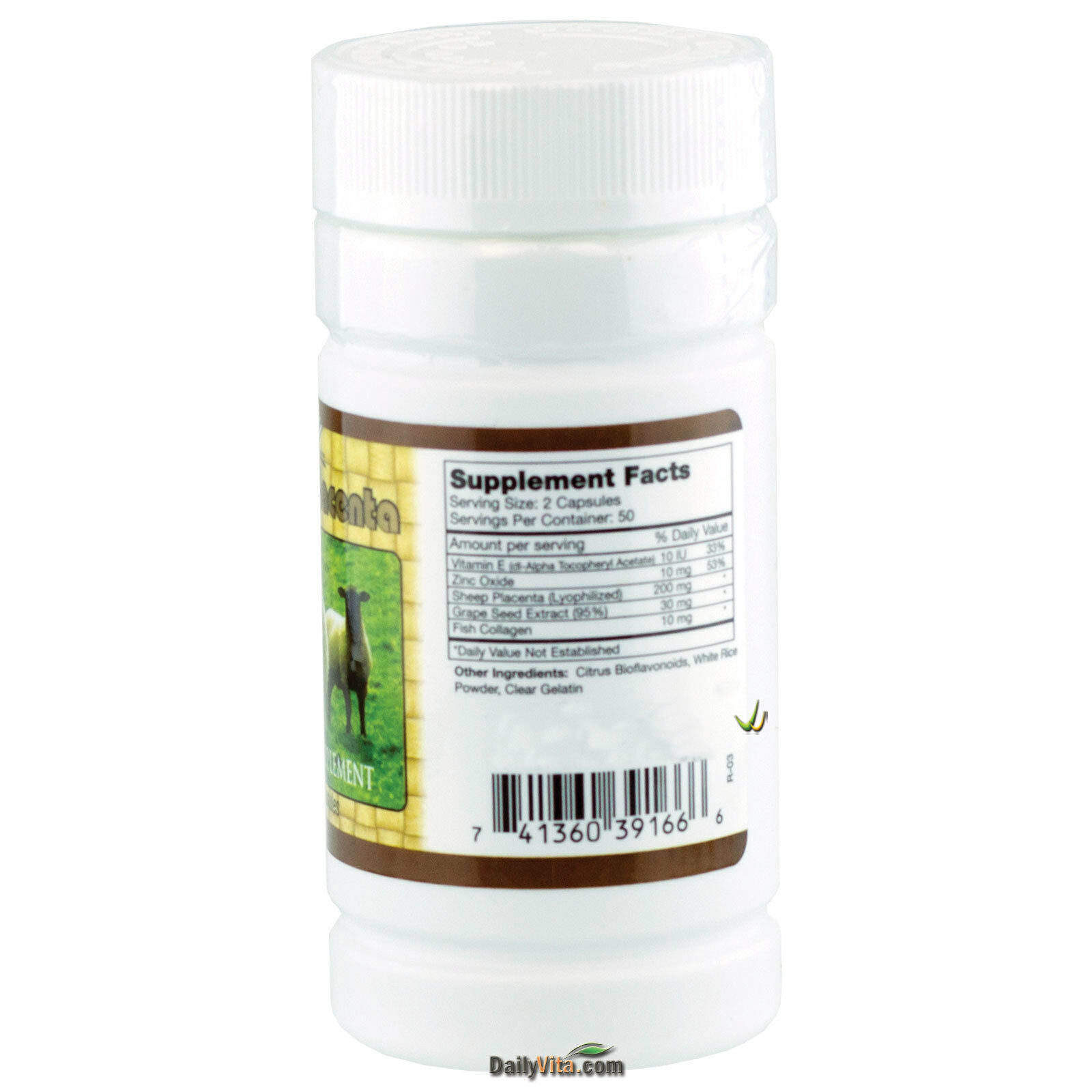 3 x Sheep Placenta + Fish Collagen 100 Caps