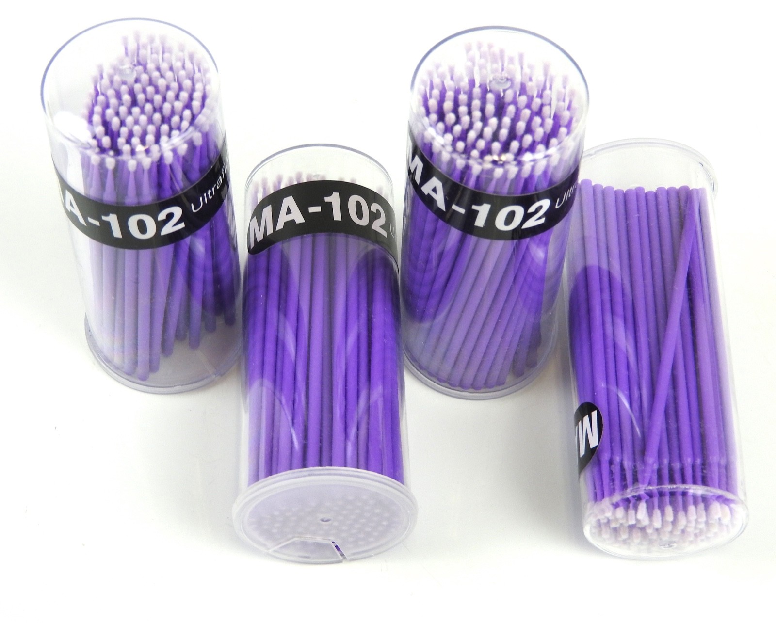 400 PCS Disposable Micro Brush Swab Applicators Eyelash Extension Ultrafine