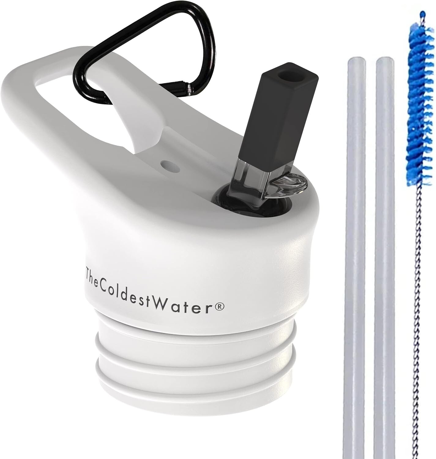 The Coldest Water Insulated Standard Mouth v2.0 - Sports Straw Cap Flip Top Lid