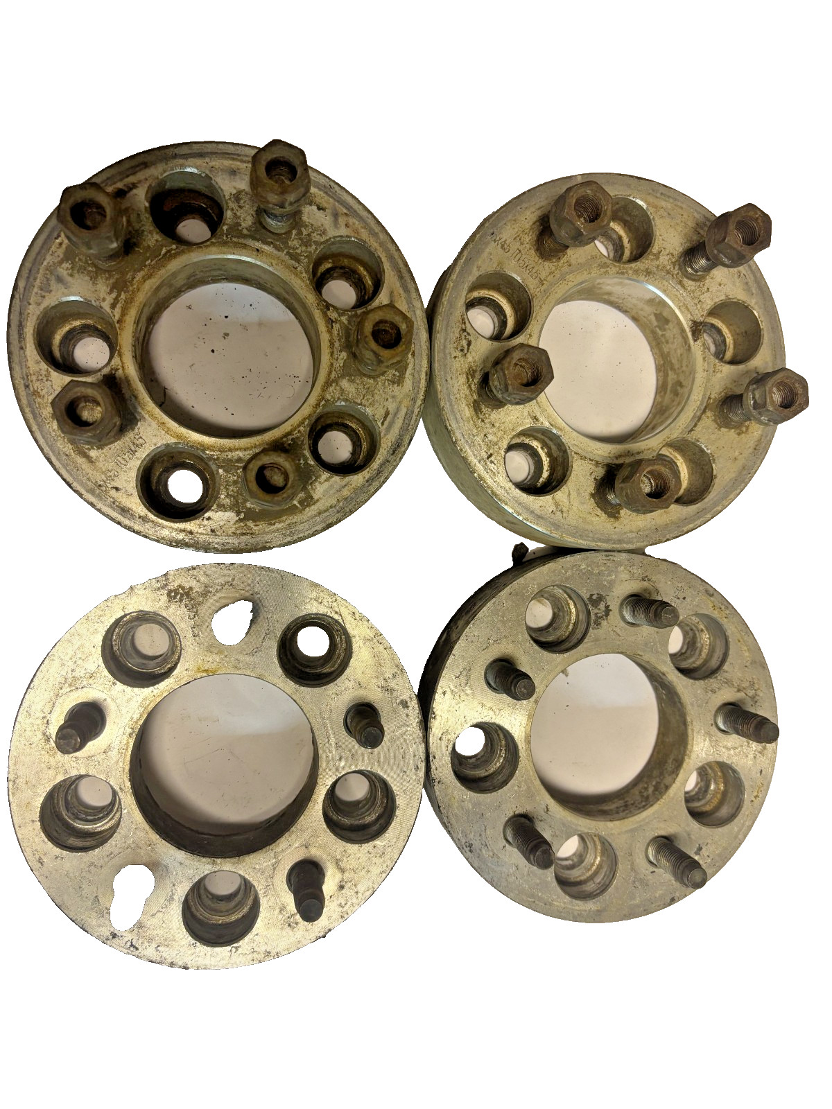 4 Pcs - 1.5 inch 5x4.5 to 5x4.5 Aluminum Wheel Spacer -4