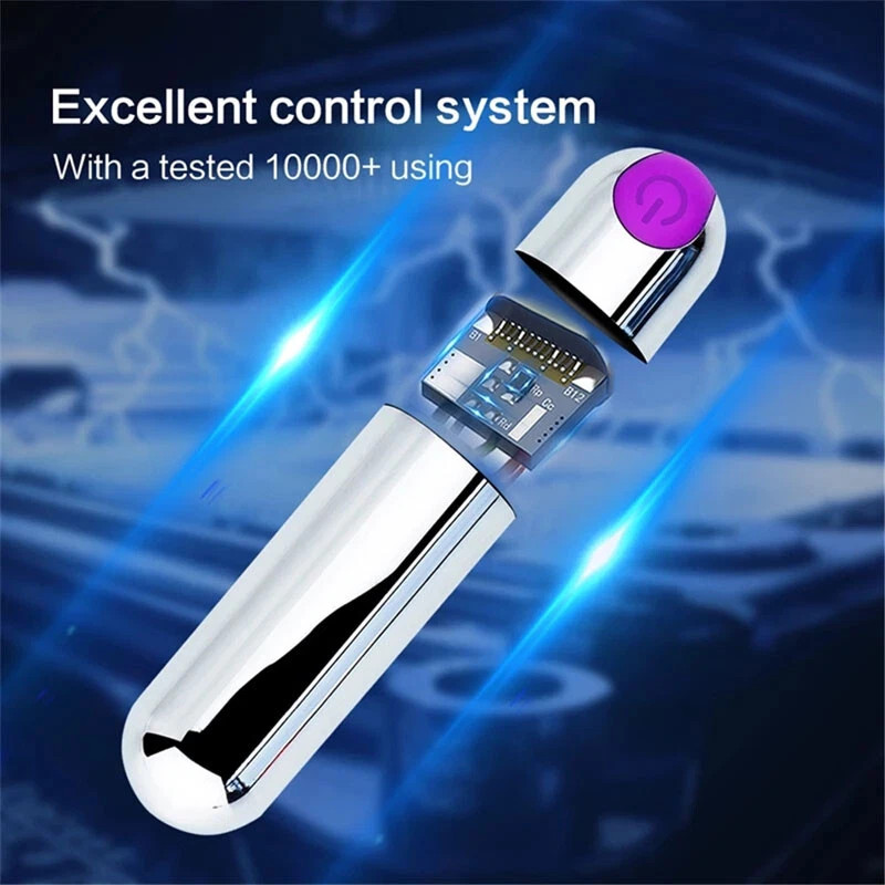 New Women Stimulating Mini Bullet Vibration Massager 10 Modes Female Bullet